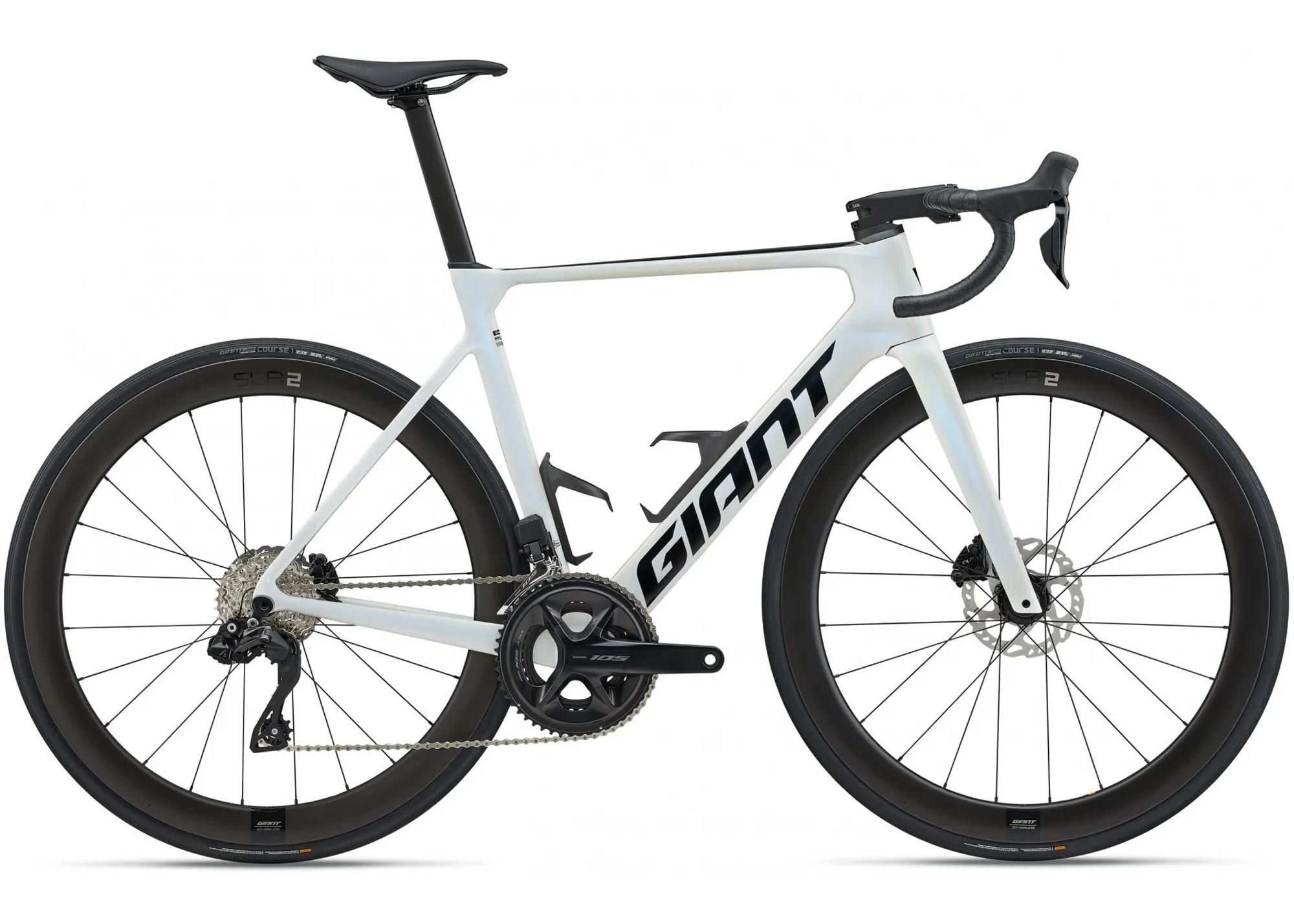 Велосипед 28 Giant Propel Advanced 1 (2025) Illusion white ML