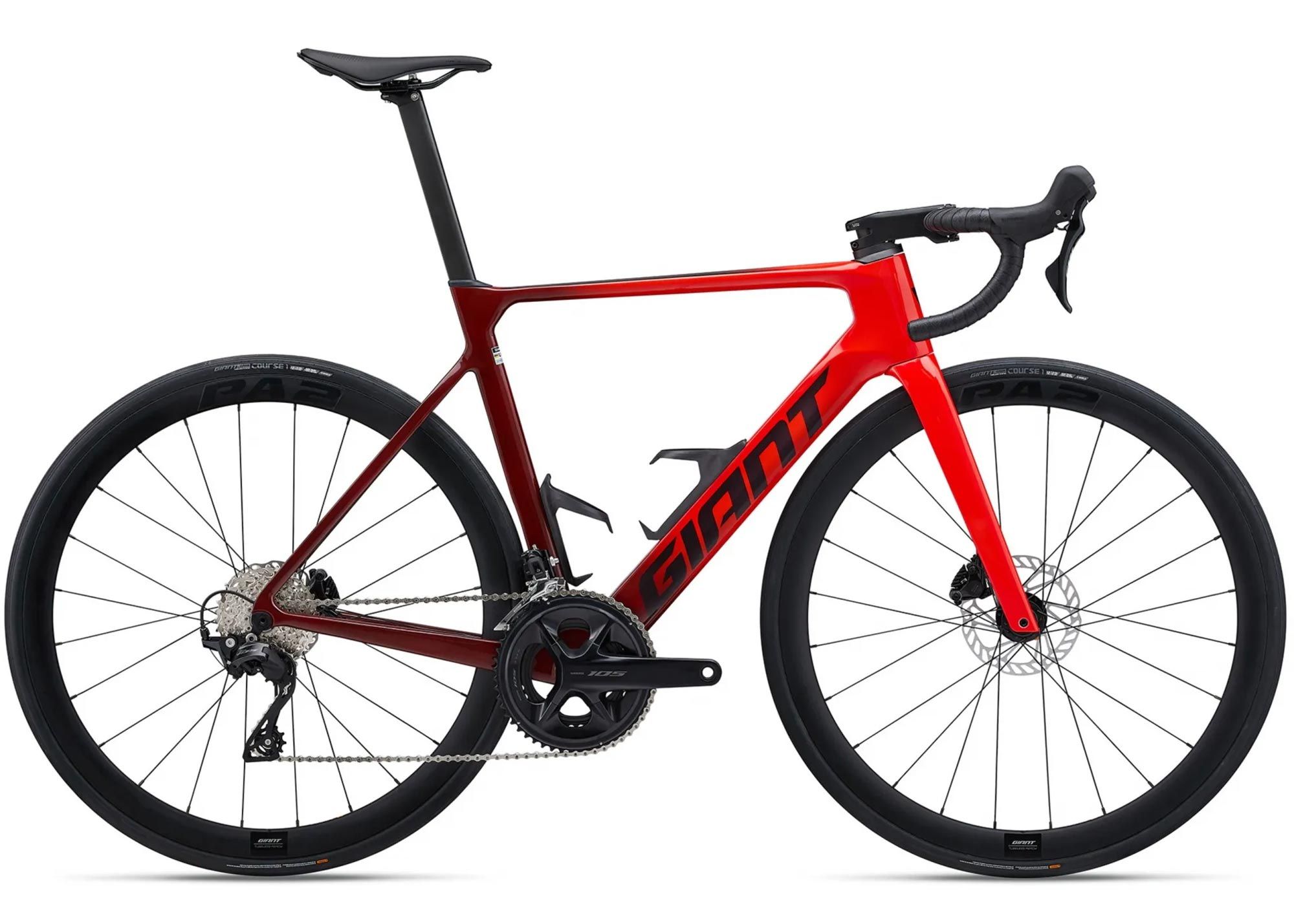 Велосипед 28 Giant Propel Advanced 2 pure red/dried chili M