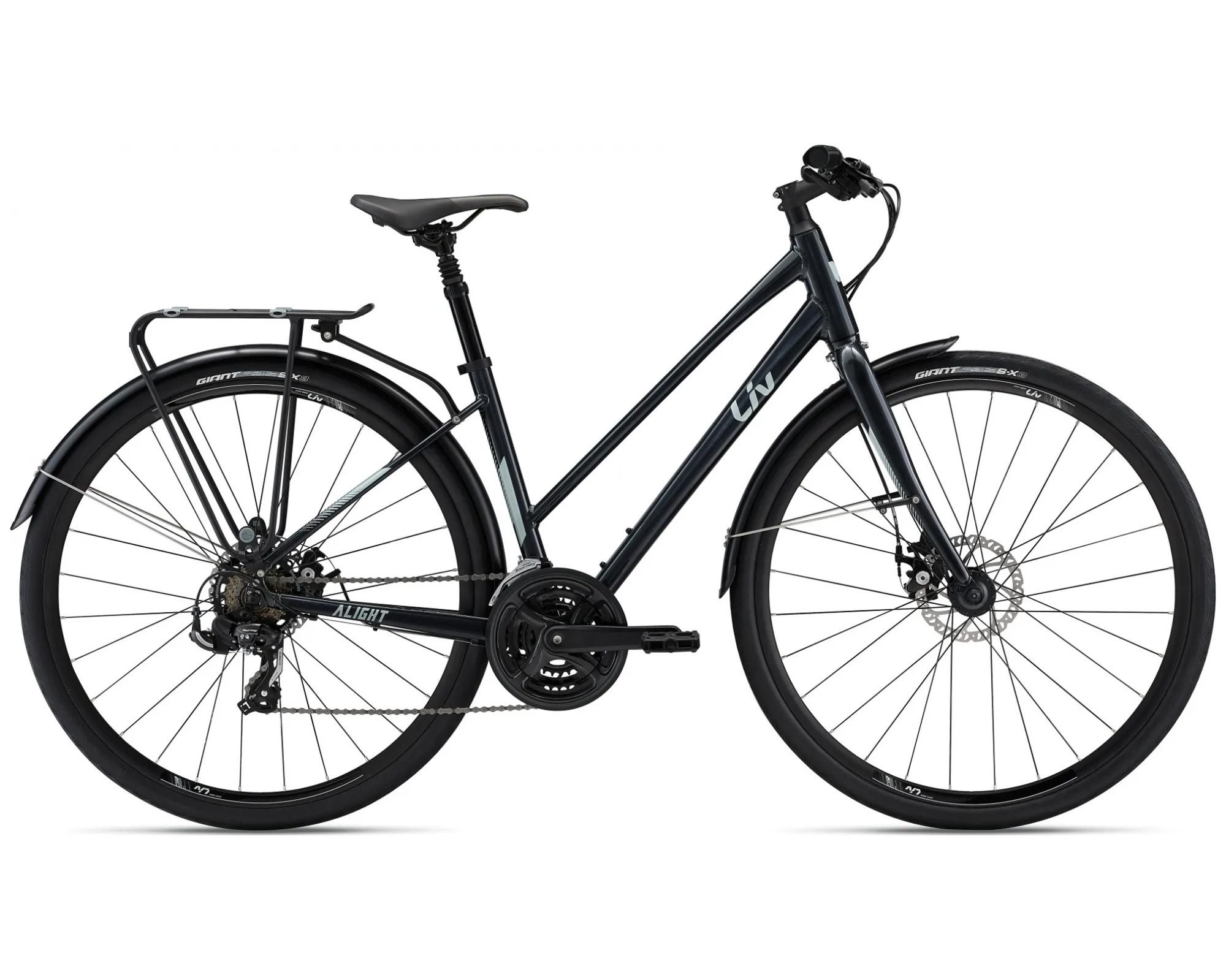 Велосипед 28 Liv Alight 3 City Disc metallic black M