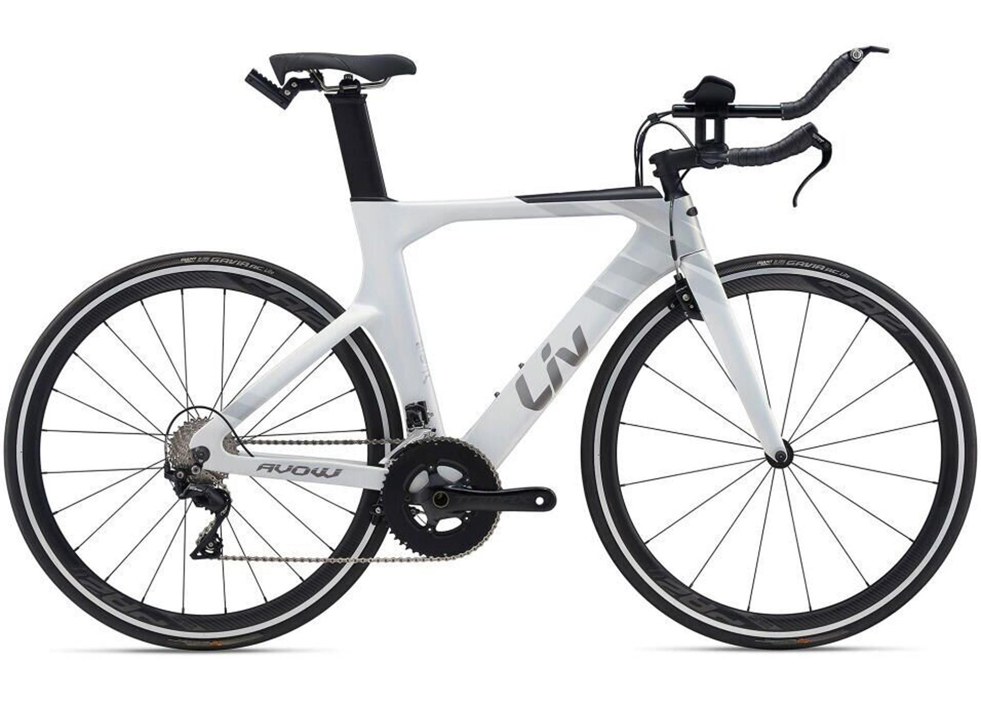 Велосипед 28 Liv Avow Advanced (2023) white rainbow S