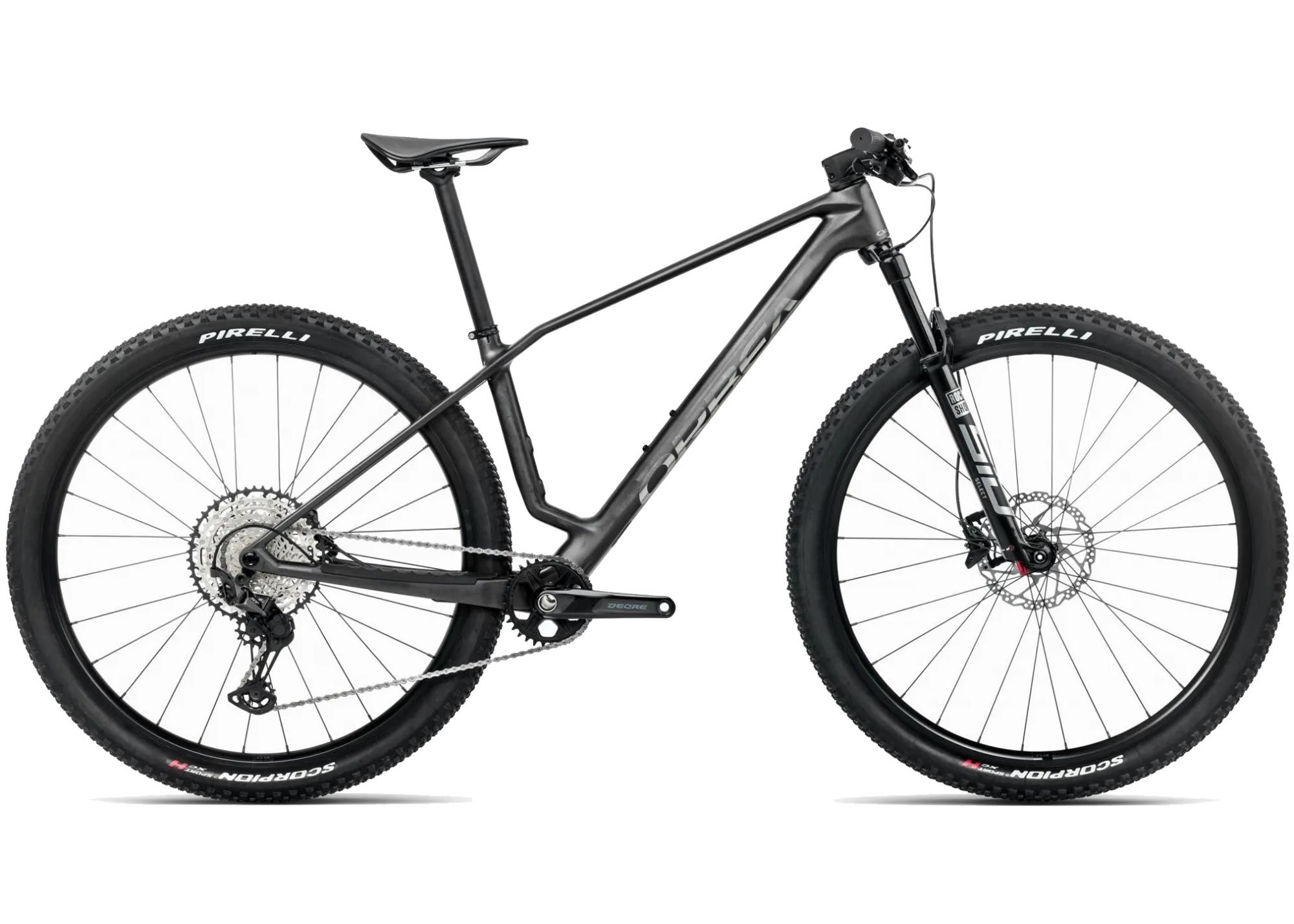 Велосипед 29 Orbea ALMA M30 (2025) diamond carbon matt L