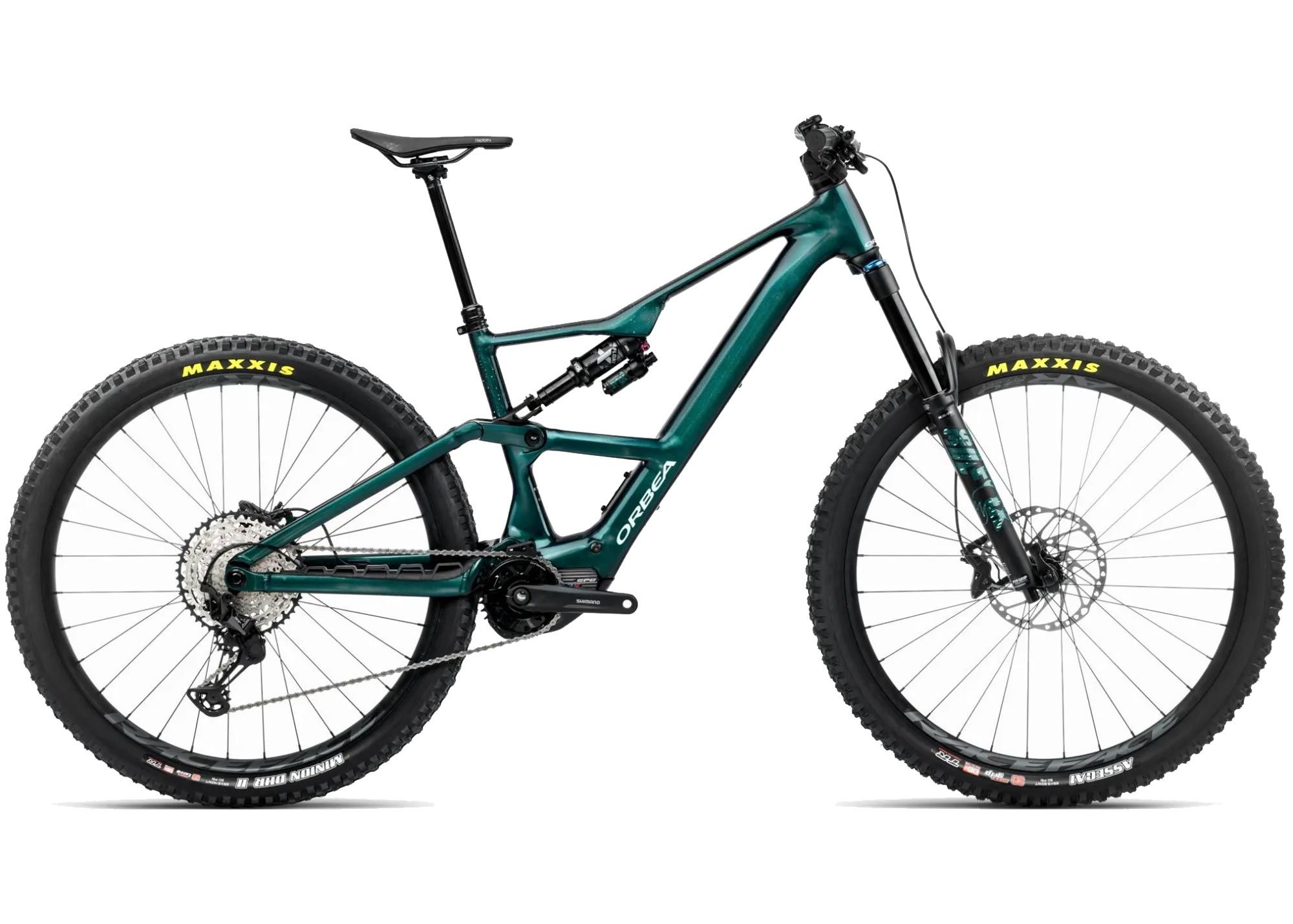 Велосипед 29 Orbea RISE LT H10 SL (2025) escape green/splash ice green gloss L