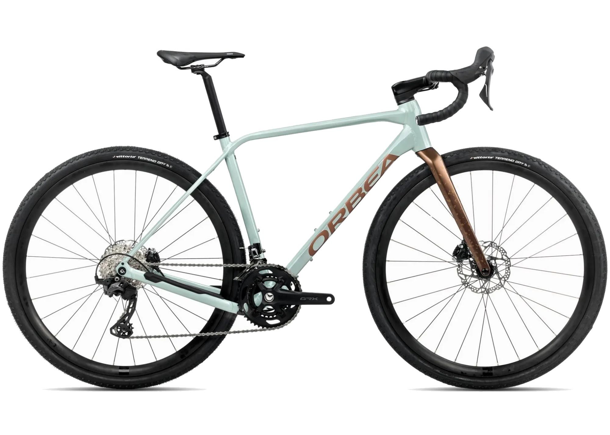 Велосипед 28 Orbea TERRA H30 (2025) blue stone gloss/copper matt L