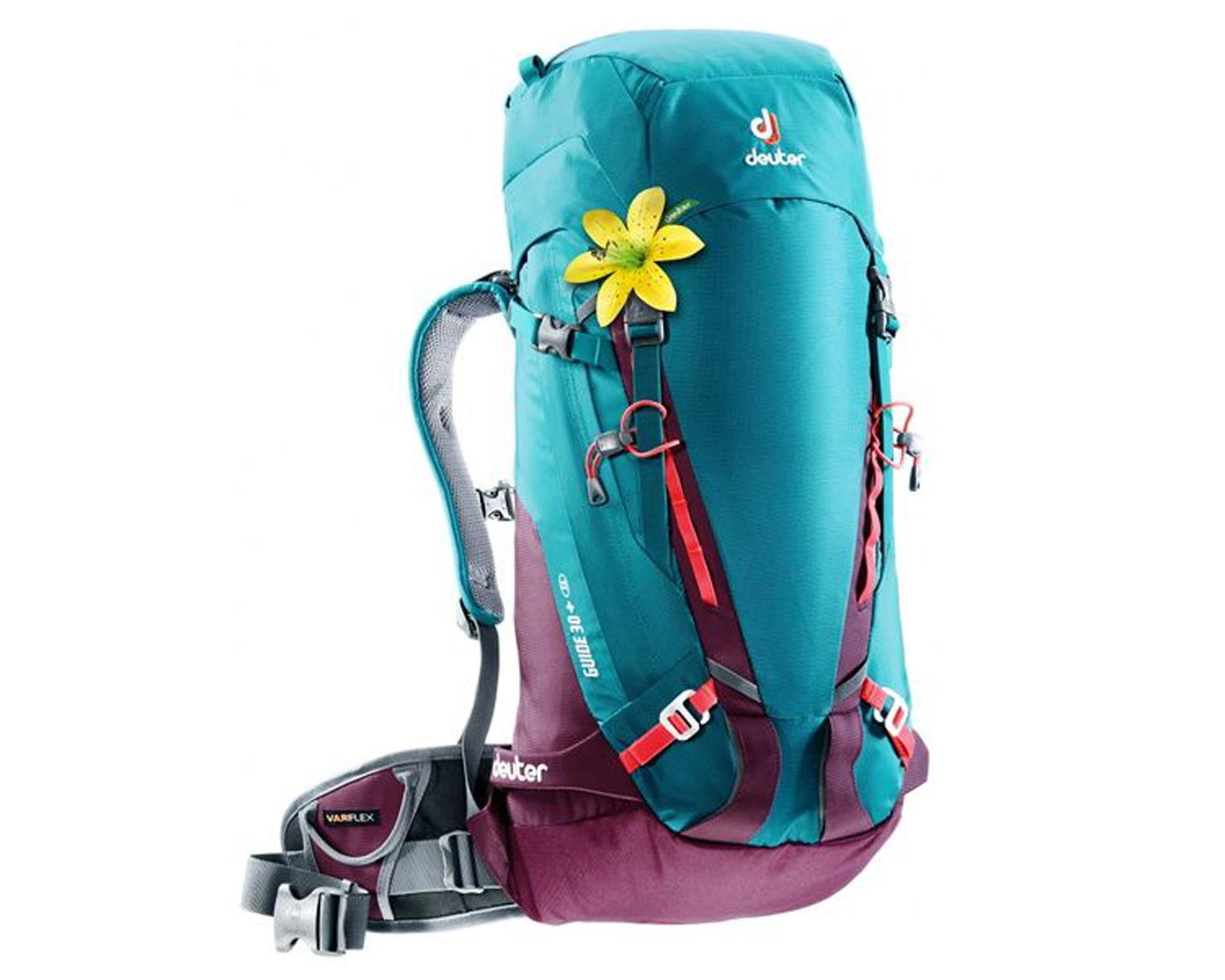 Рюкзак DEUTER Guide 30+ SL колір 3518 petrol-blackberry Альпіністський