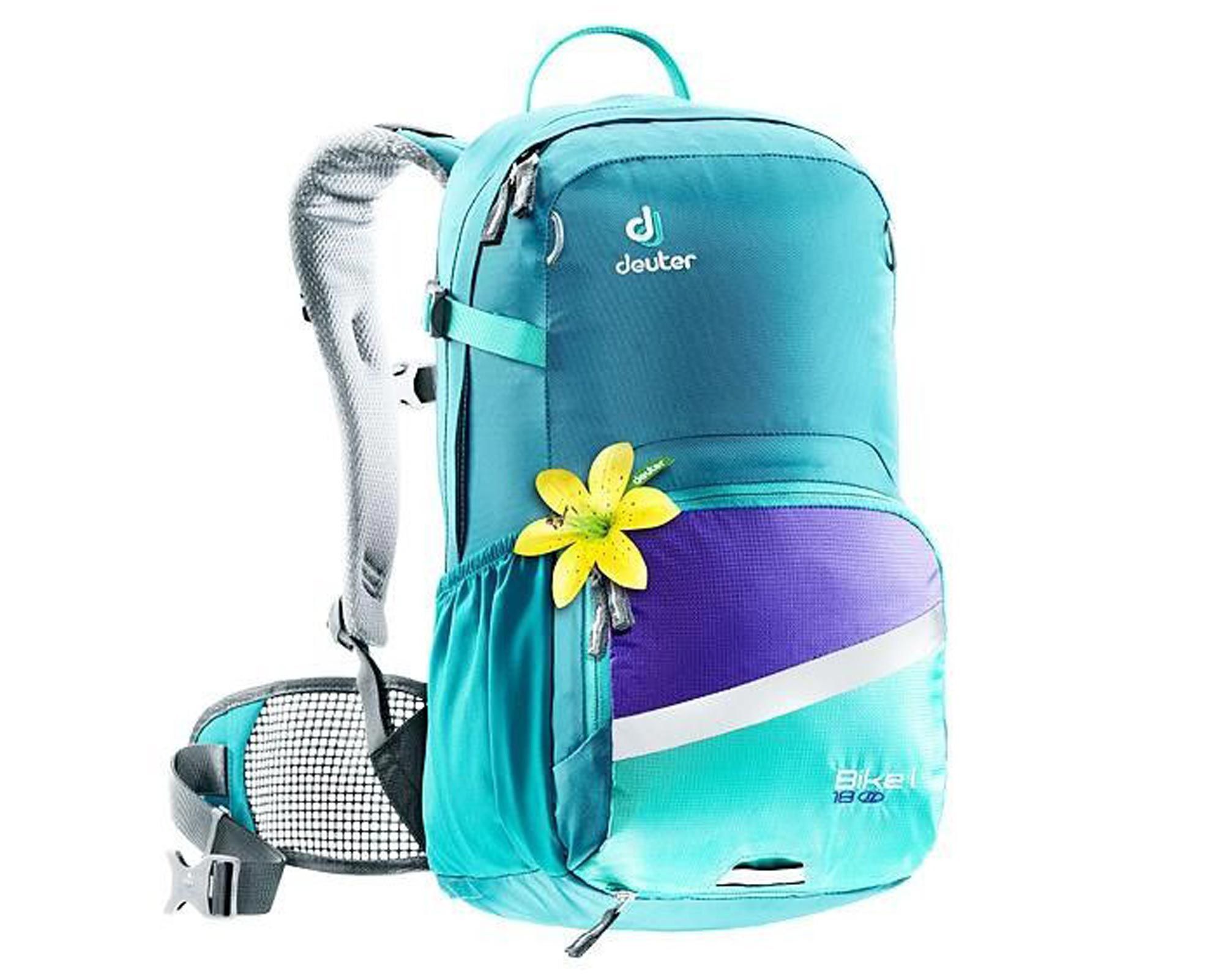 Рюкзак DEUTER Bike I 18 SL цвет 3217 petrol-mint Велосипедный