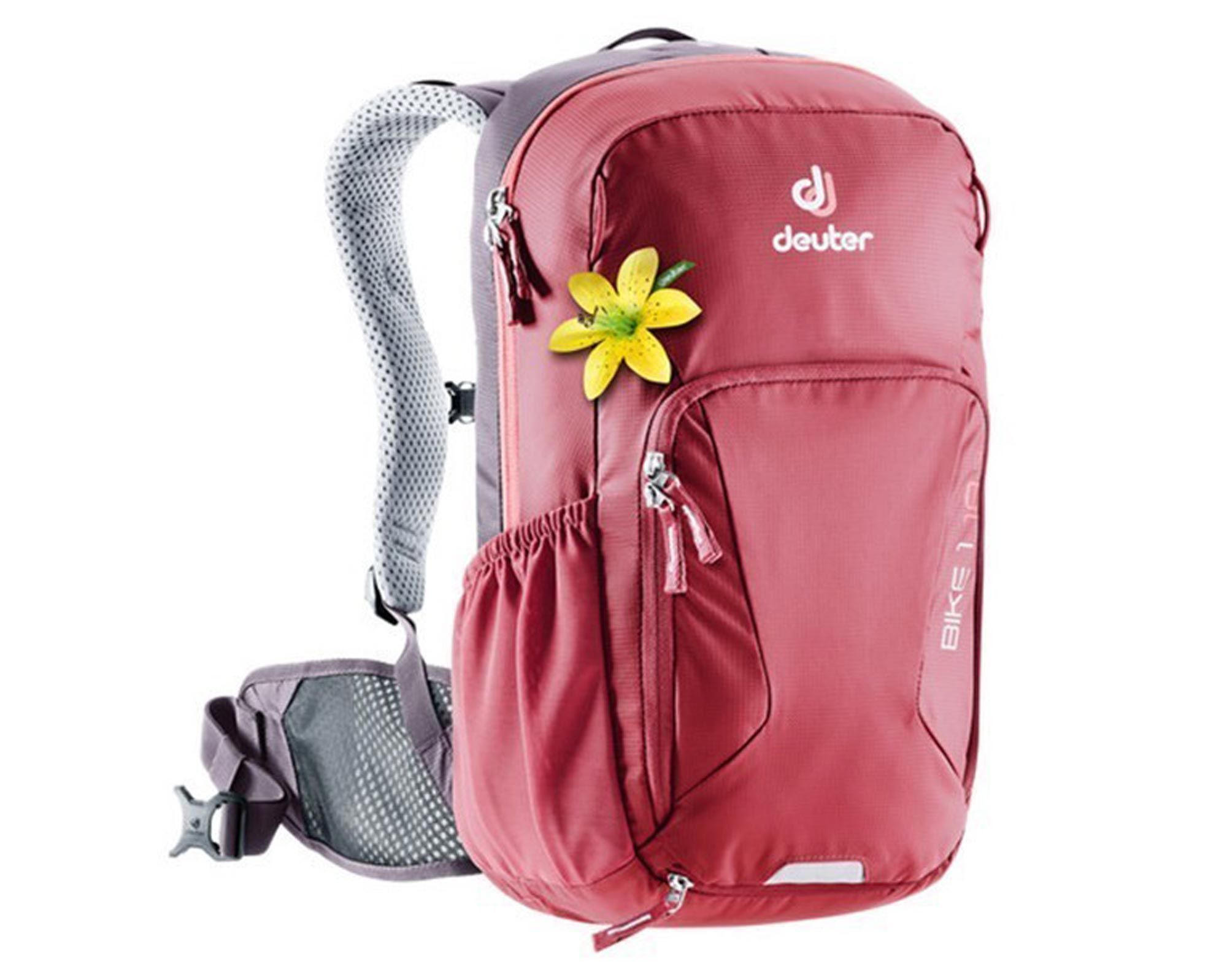 Рюкзак DEUTER Bike I 18 SL цвет 5005 cranberry-aubergine Велосипедный