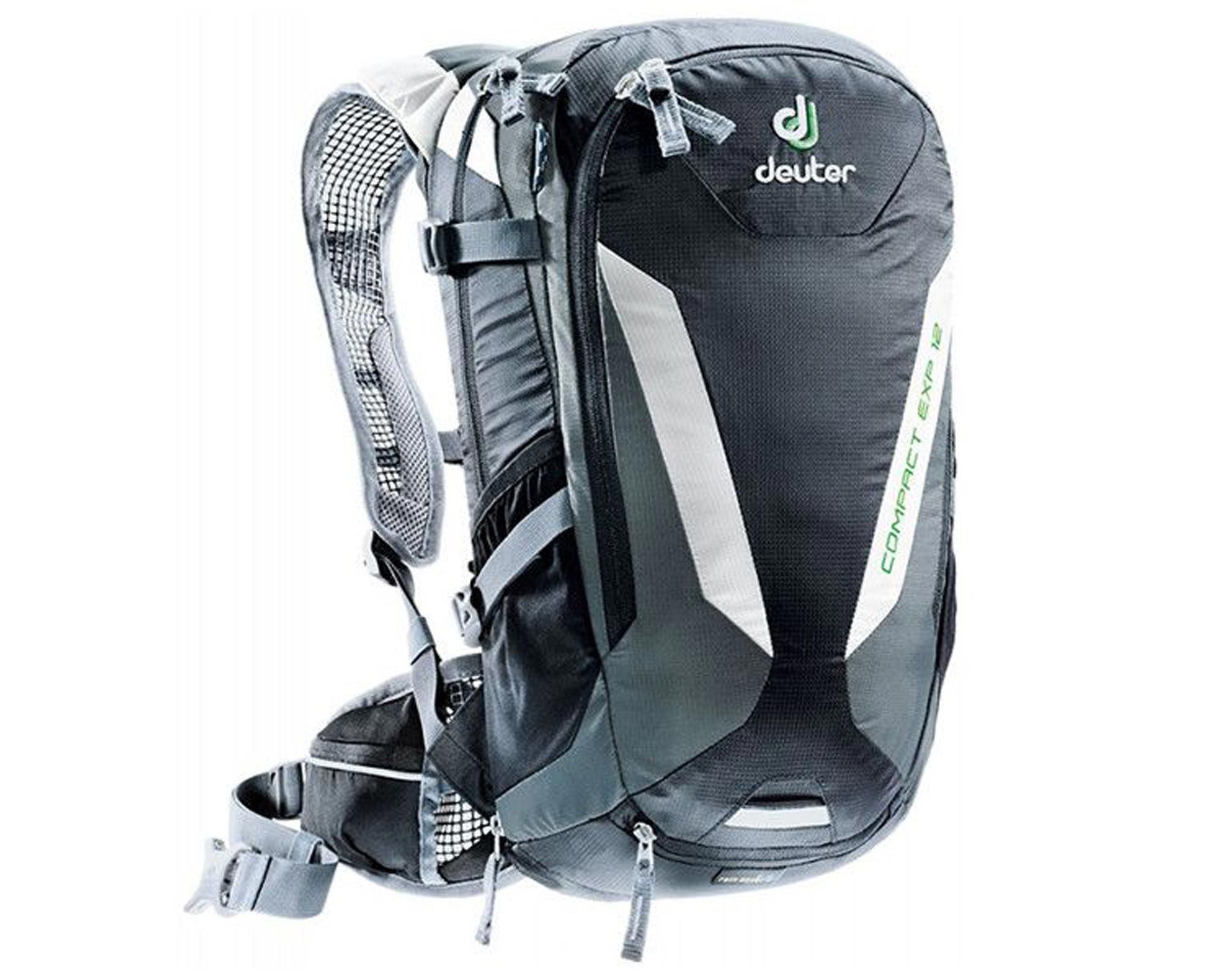 Рюкзак DEUTER Compact EXP 12 колір 7410 black-granite Велосипедний