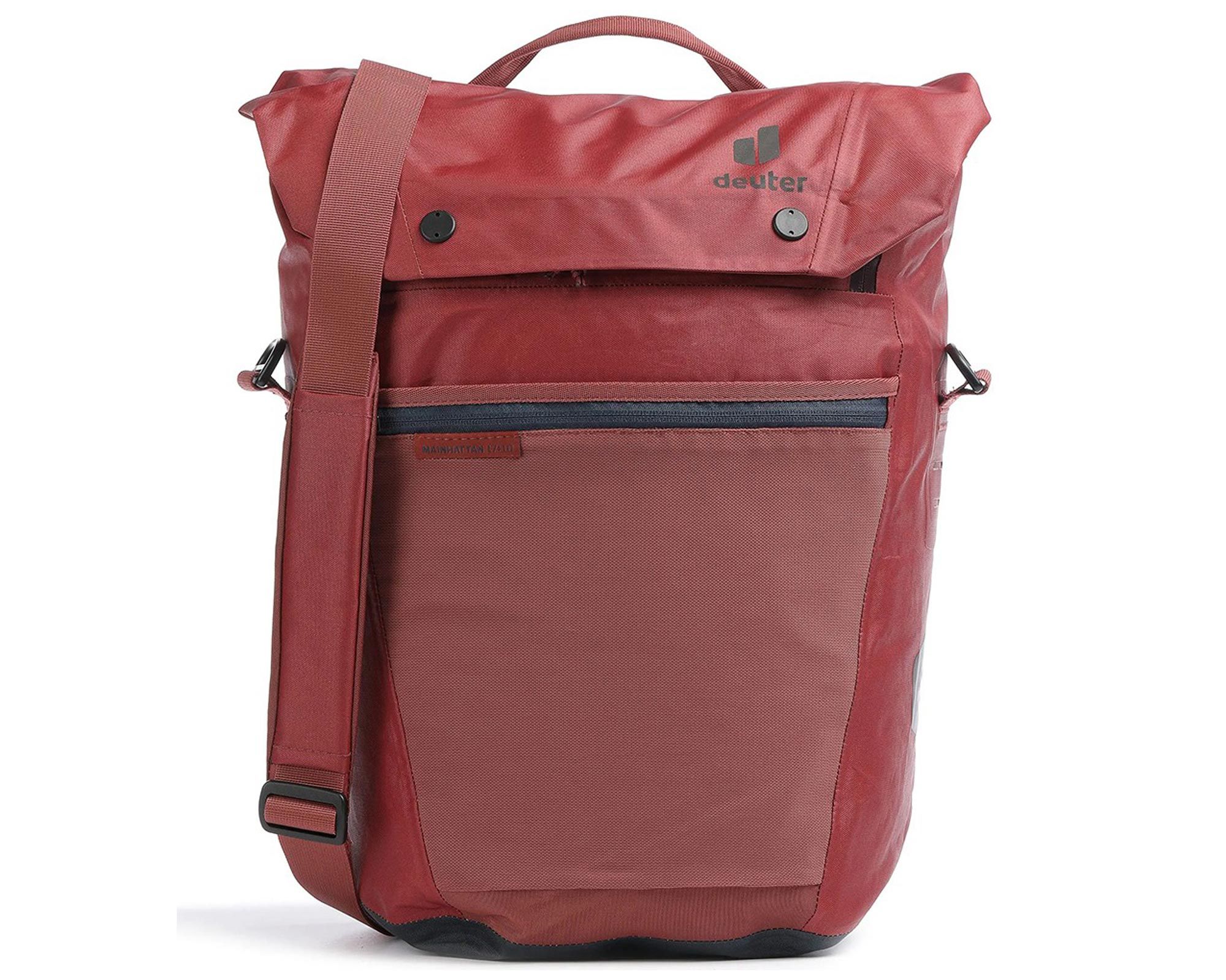 Рюкзак DEUTER Mainhattan 17+10 цвет 5335 redwood-ink Велосипедный