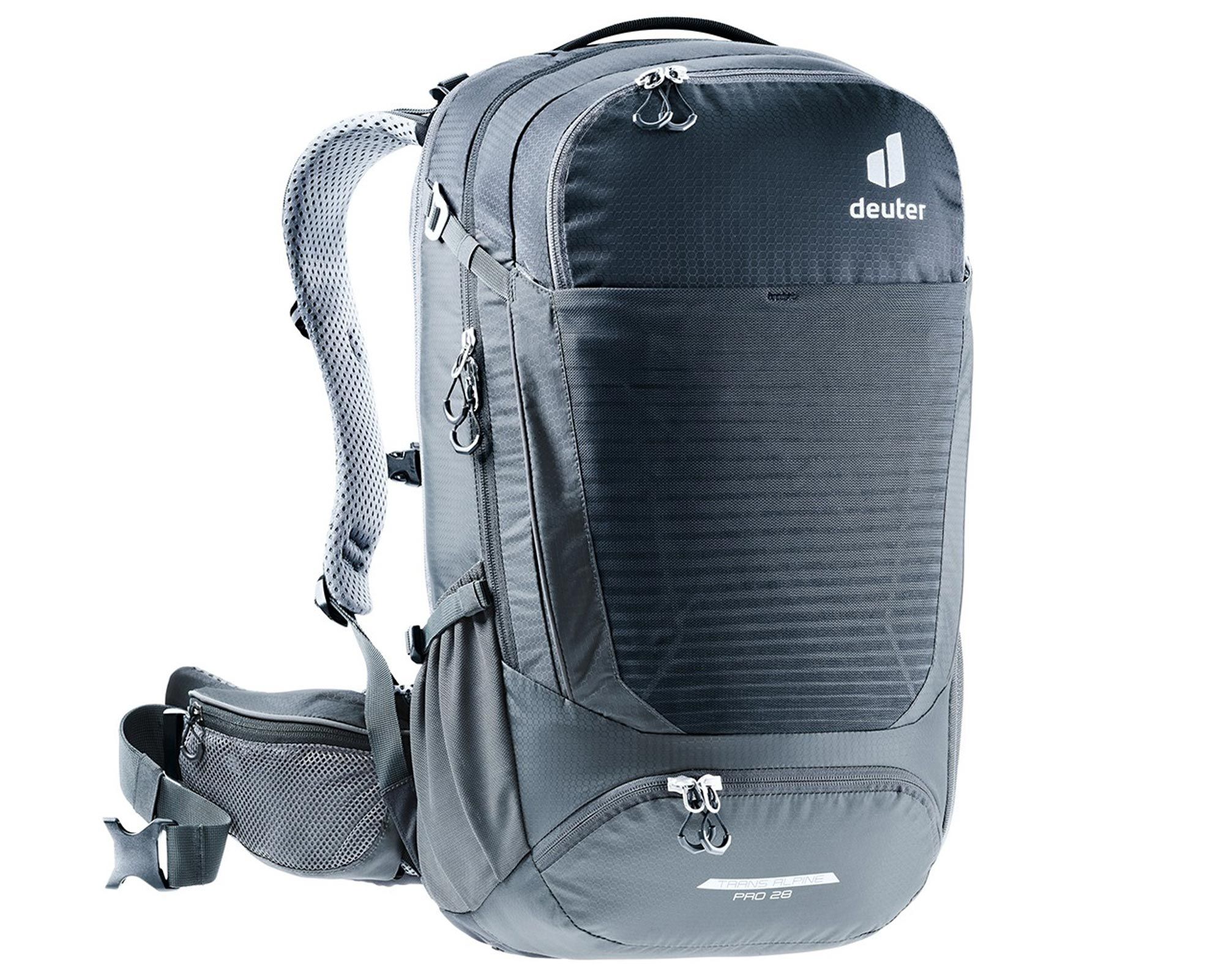 Рюкзак DEUTER Trans Alpine Pro 28 цвет 7403 black-graphite Велосипедный