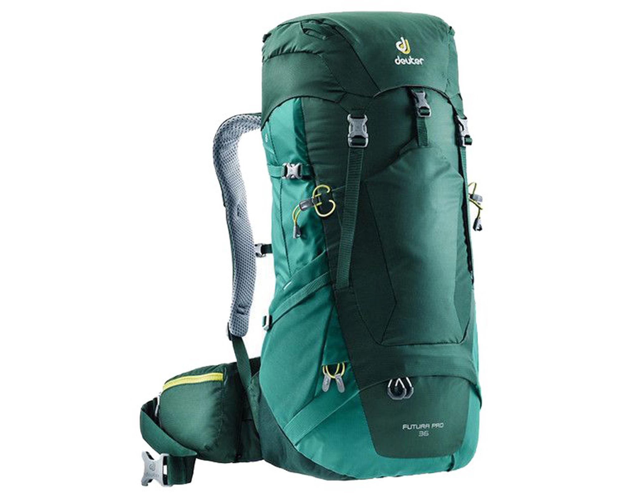 Рюкзак DEUTER Futura PRO 36 цвет 2235 forest-alpinegreen Для походов