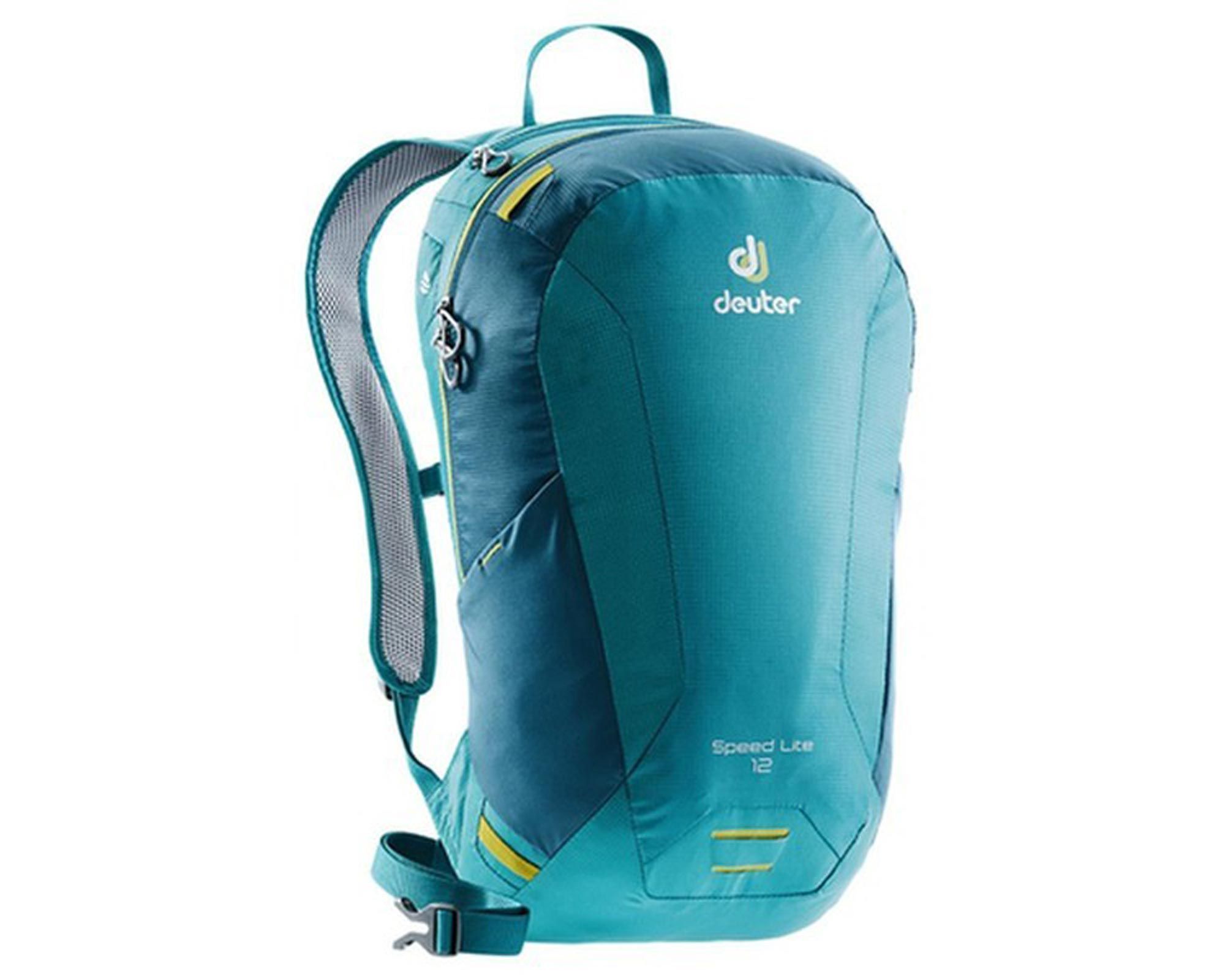 Рюкзак DEUTER Speed Lite 12 цвет 3325 petrol-arctic с поясным ремнем Для походов