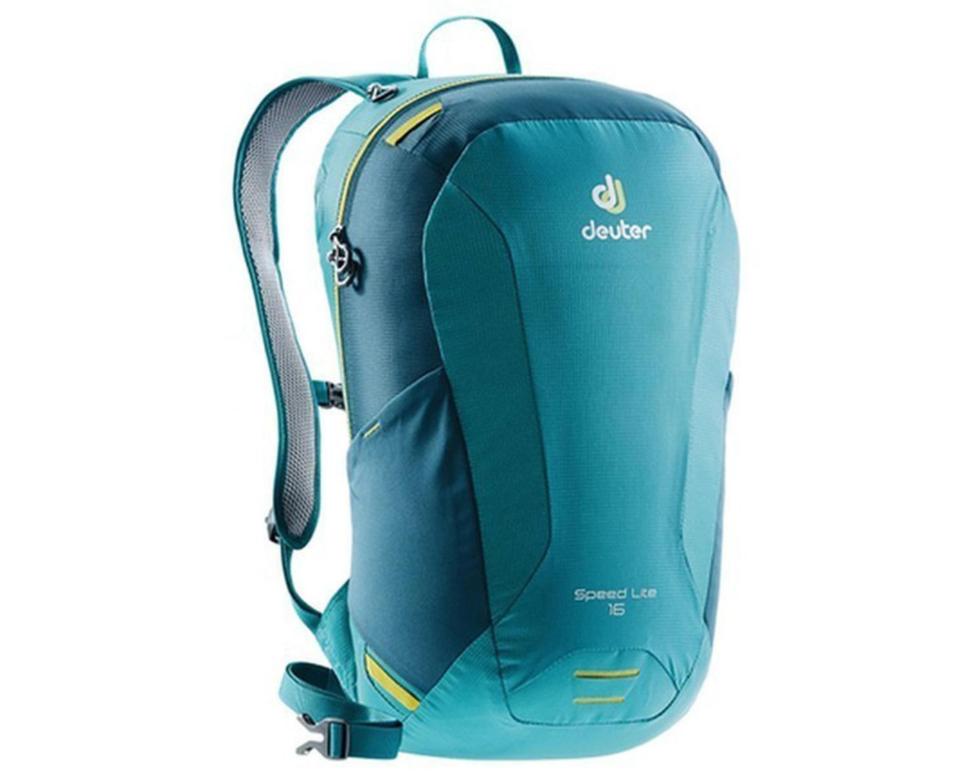 Рюкзак DEUTER Speed Lite 16 цвет 3325 petrol-arctic с поясным ремнем Для походов