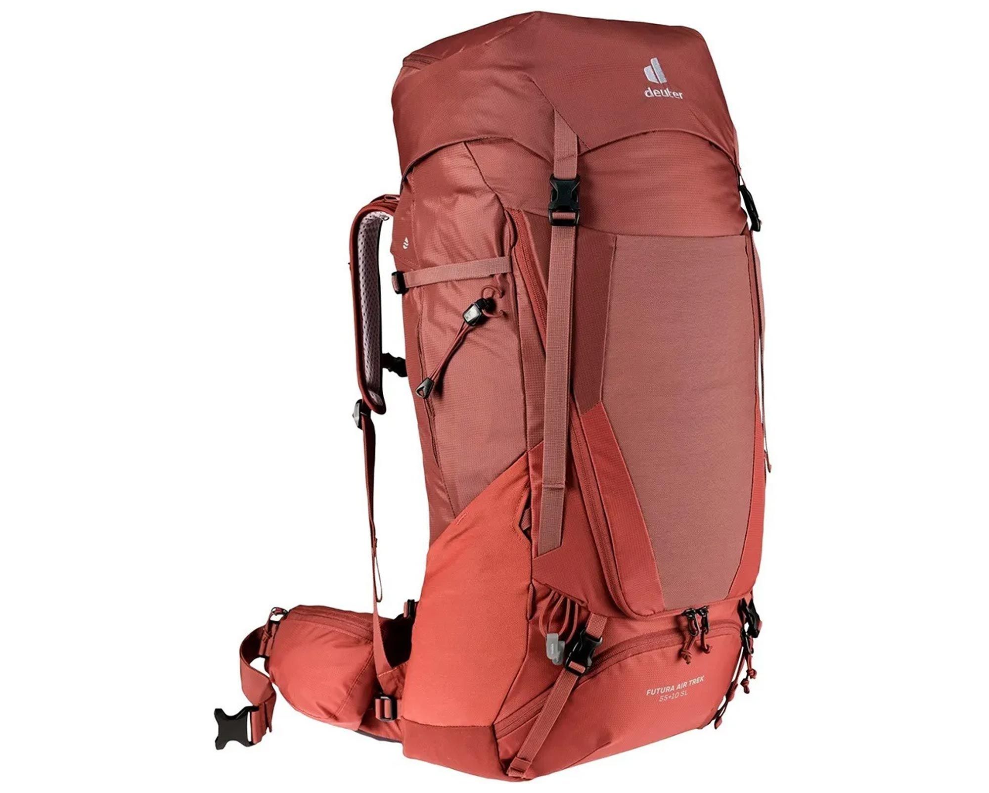 Рюкзак Deuter Futura Air Trek 55 + 10 SL (5574) redwood-lava