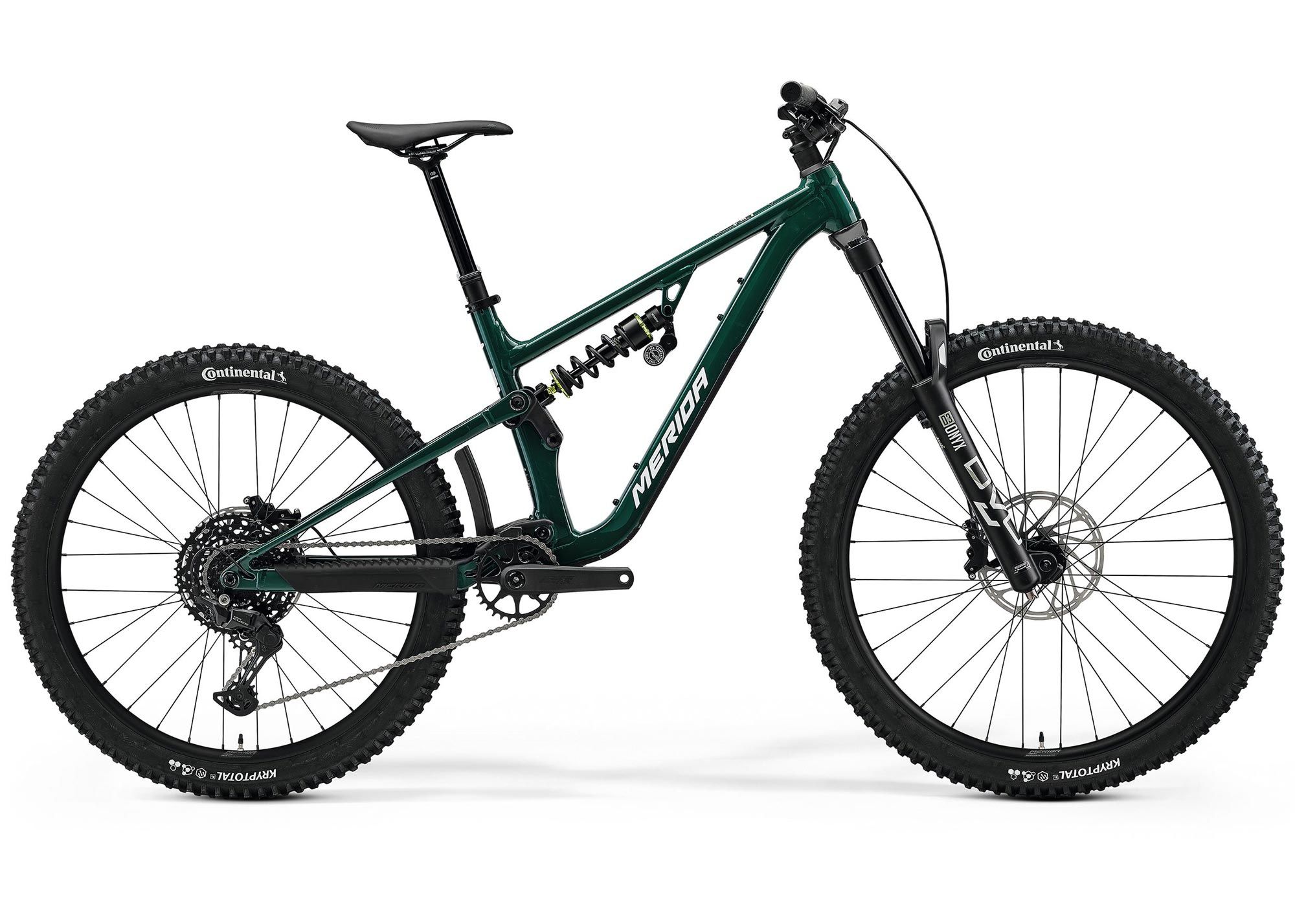 Велосипед 29-27.5 Merida One-Sixty FR 400 (2026) рама - XS Deep Forest Green(White)