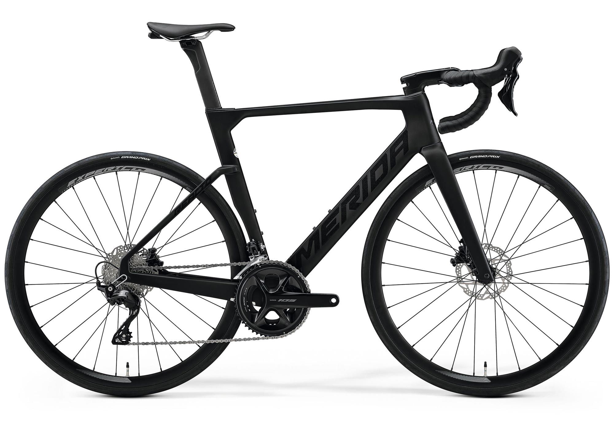 Велосипед 28 Merida Reacto 4000 (2026) рама - XS Silk Black(Glossy Dark Silver)
