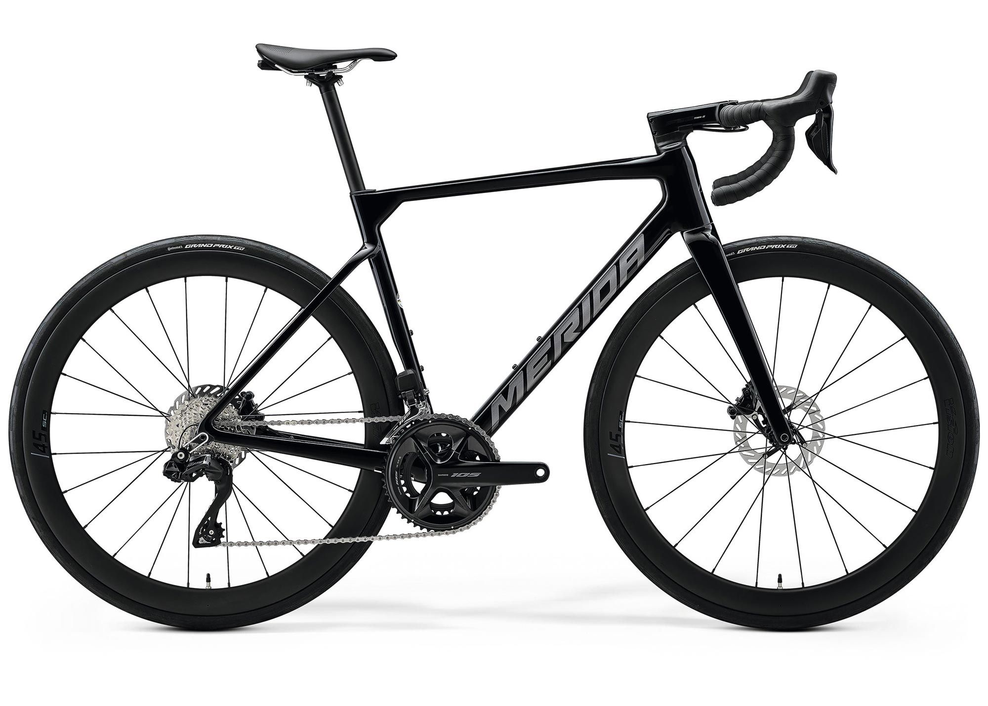 Велосипед 28 Merida Scultura 6000 (2026) рама - XXS Metallic Black(Gunmetal Grey)