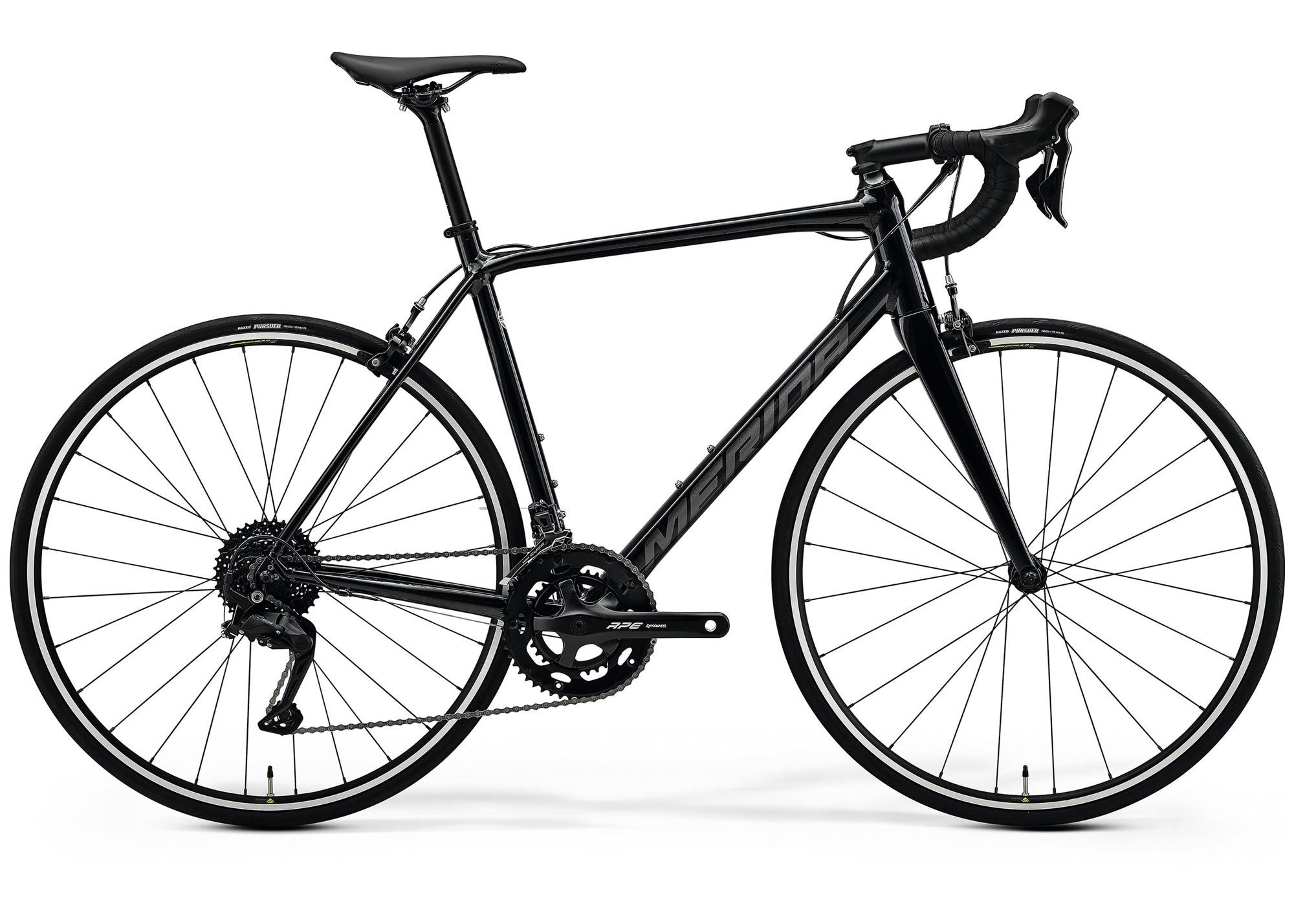 Велосипед 28 Merida Scultura Rim 100 (2026) рама - XS Metallic Black(Gunmetal Grey)