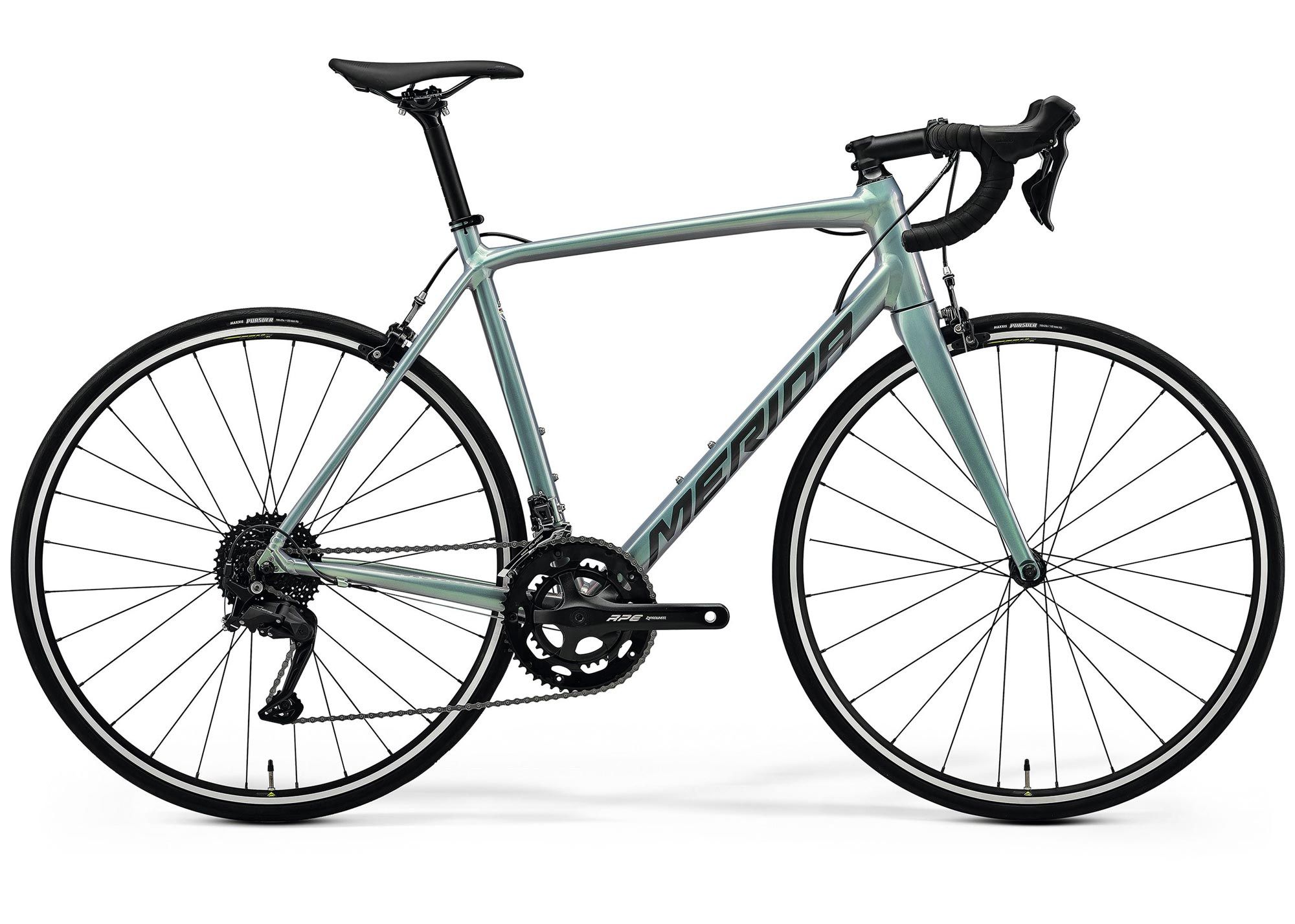 Велосипед 28 Merida Scultura Rim 100 (2026) рама - 4S Blue/Green Clear Coat(Silver)