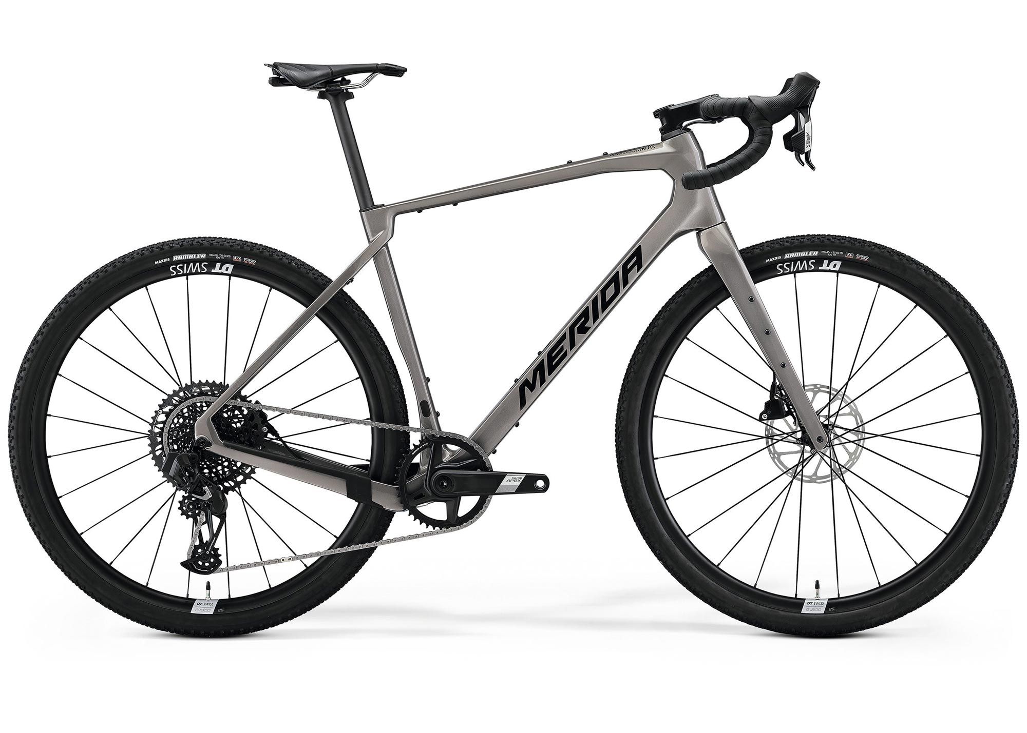Велосипед 28 Merida Silex 8000 (2026) рама - XL Warm Slate Grey(Black)