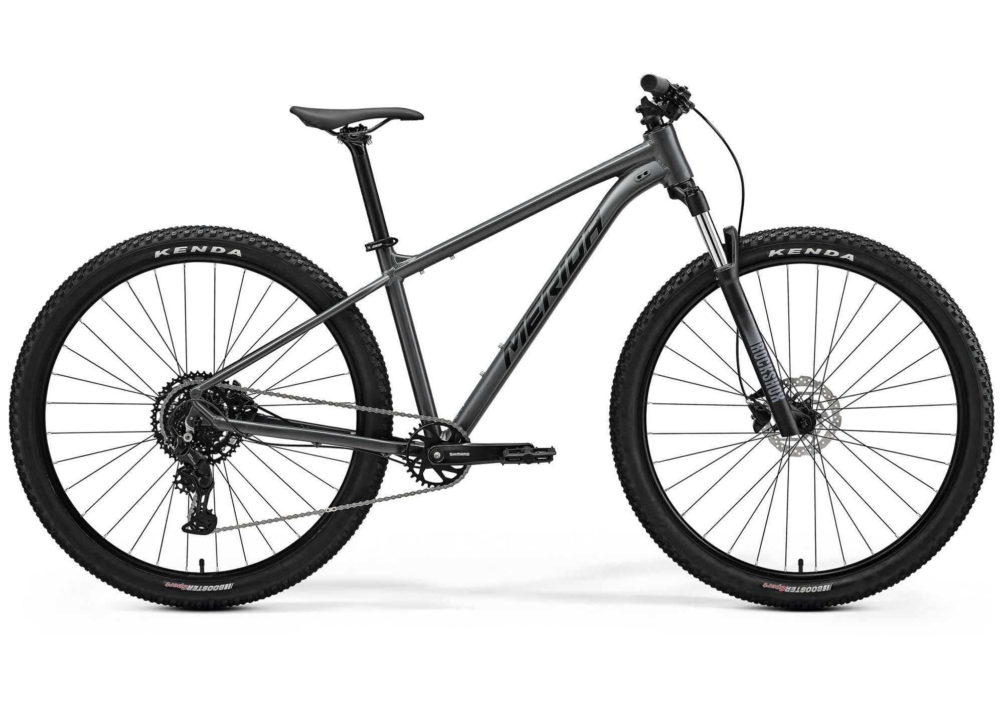 Велосипед 27.5 Merida Big.Seven 80 (2026) рама - XXS Silk Dark Grey(Black)