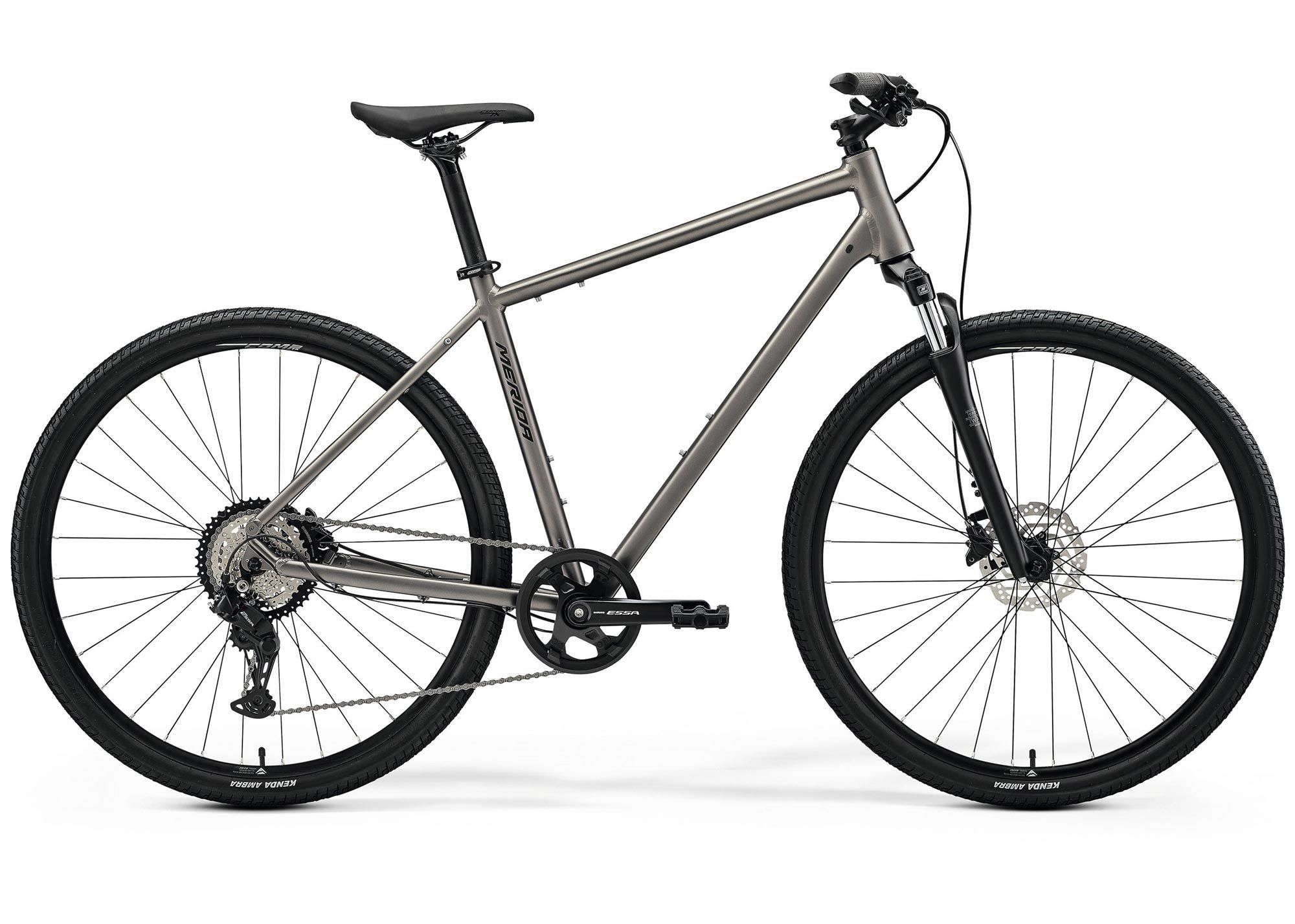 Велосипед 28 Merida Crossway 20 (2026) рама - XS Silk Warm Slate Grey(Black)