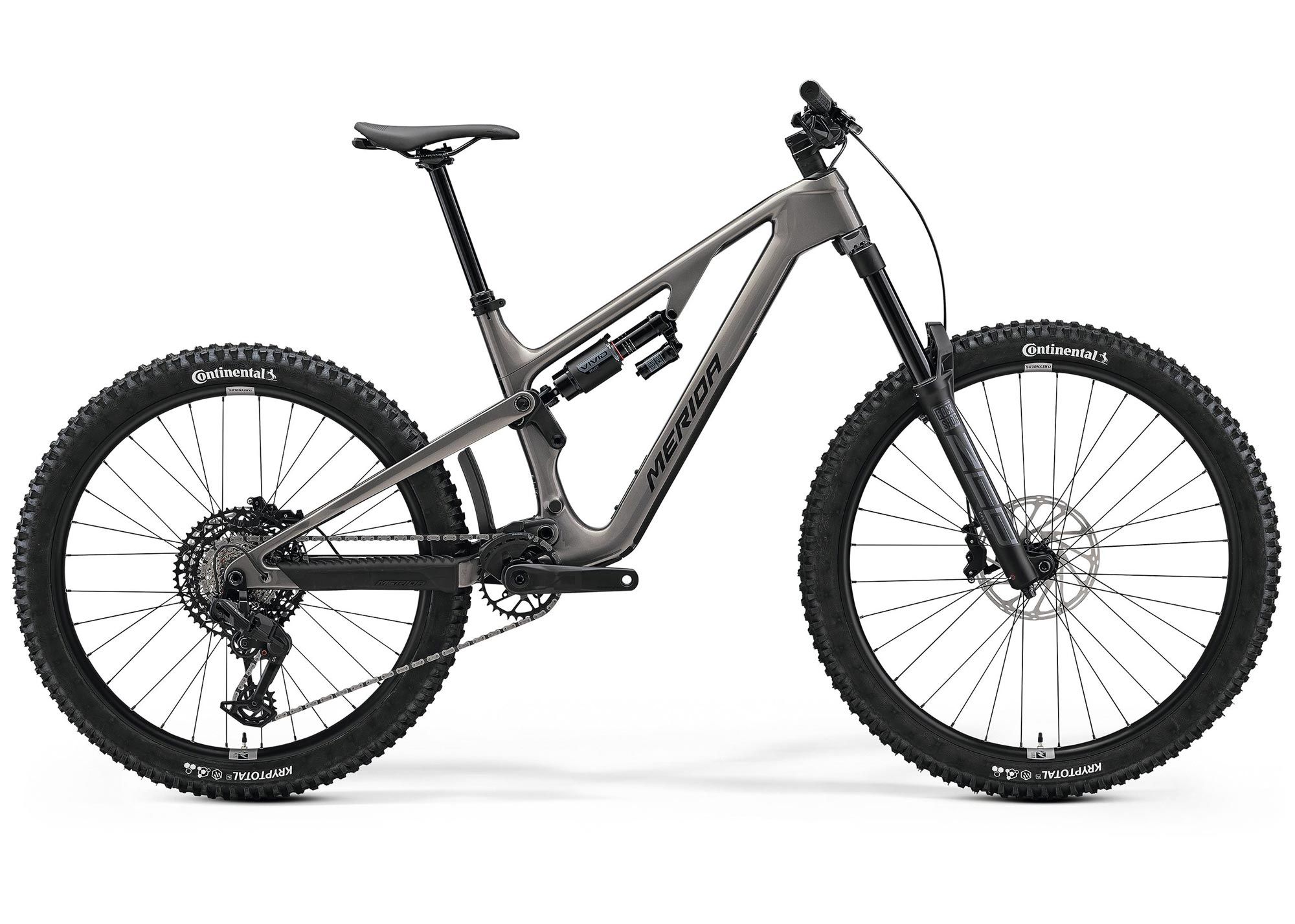 Велосипед 29-27.5 Merida One-Sixty 6000 (2026) рама - L Warm Slate Grey(Golden Black)