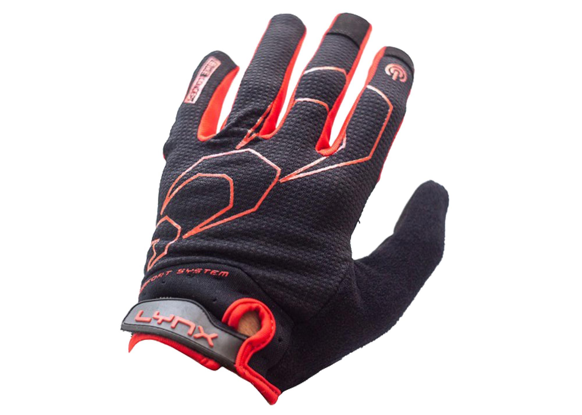 Велоперчатки LYNX All-Mountain BR Black-red XL