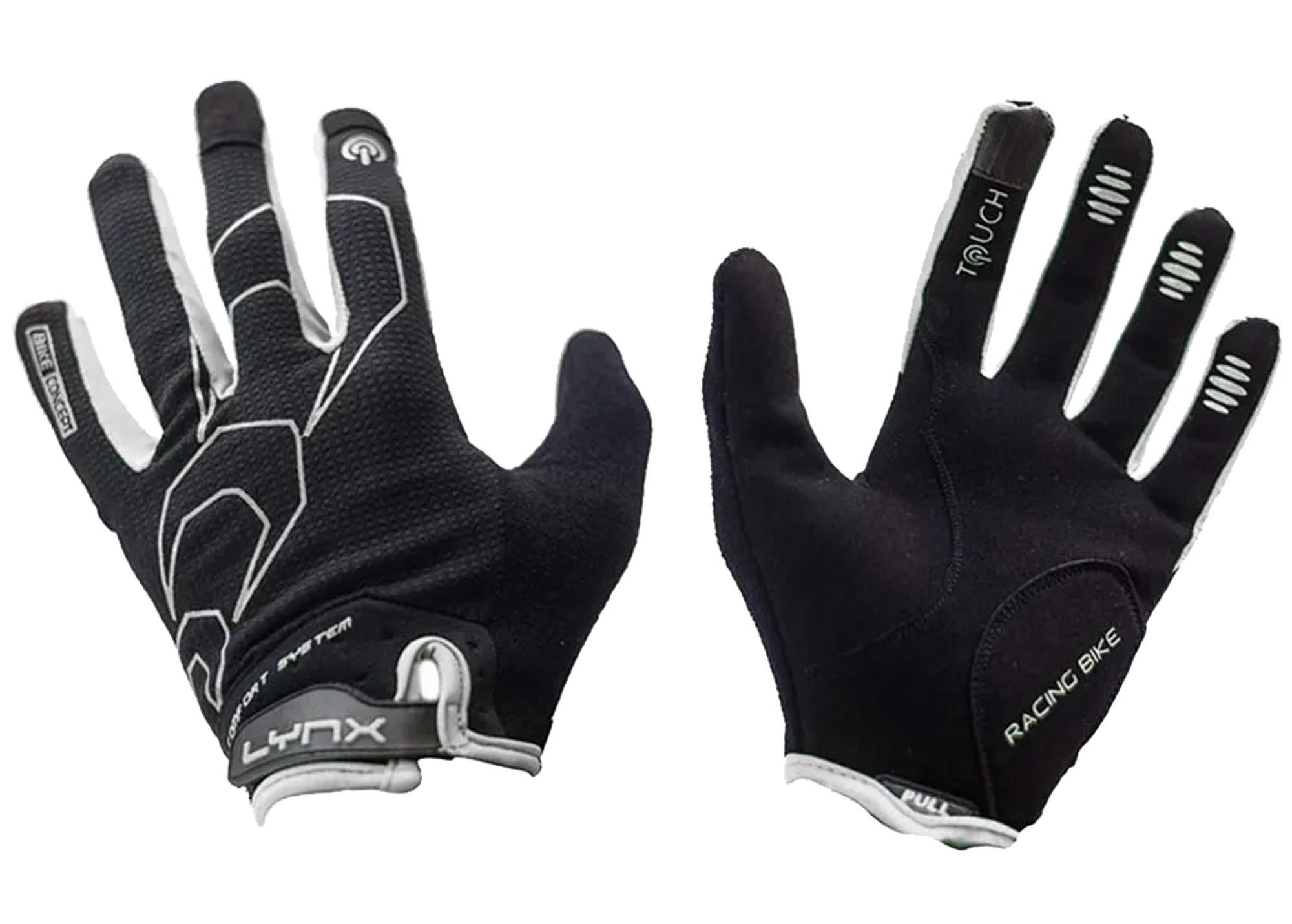 Велоперчатки LYNX All-Mountain BW Black-White S