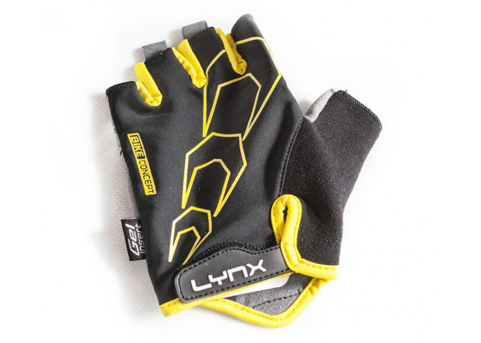Велоперчатки LYNX Lynx Race Black-Yellow S