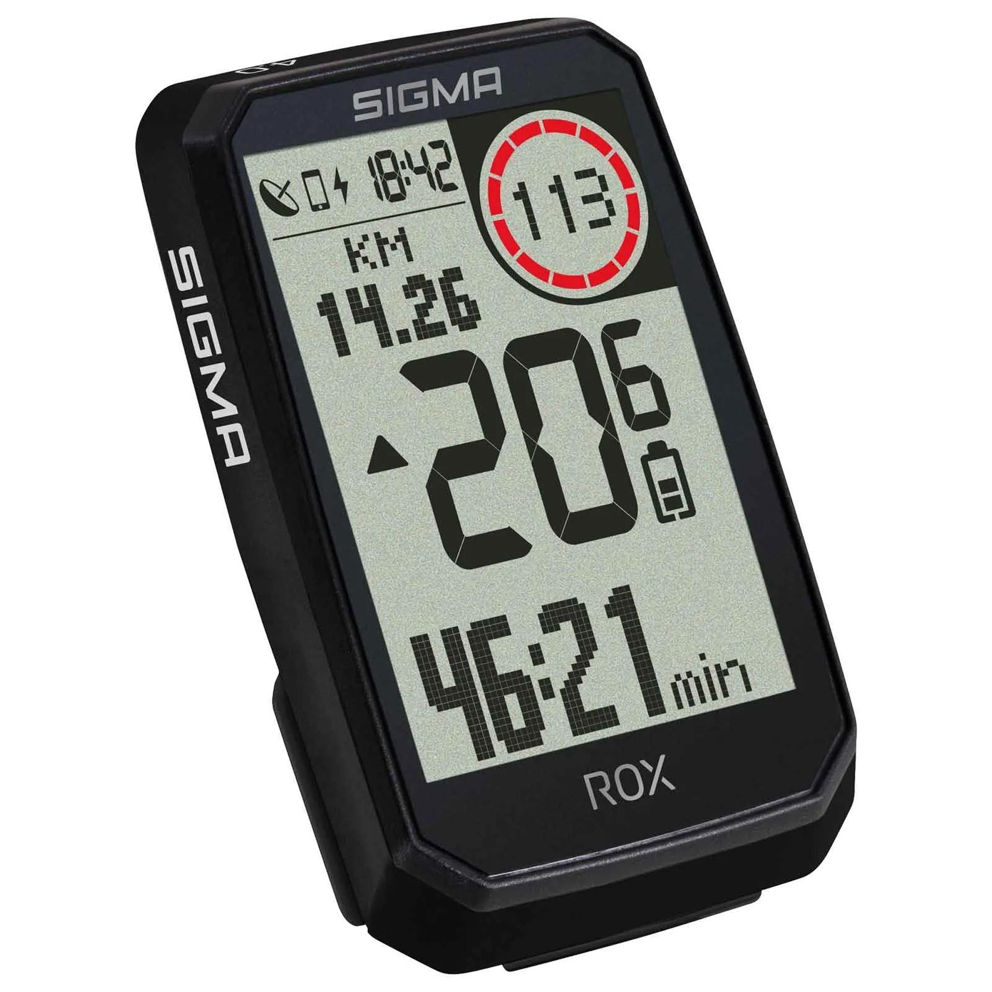 Велокомп'ютер Sigma Sport ROX 4.0 Endurance Black