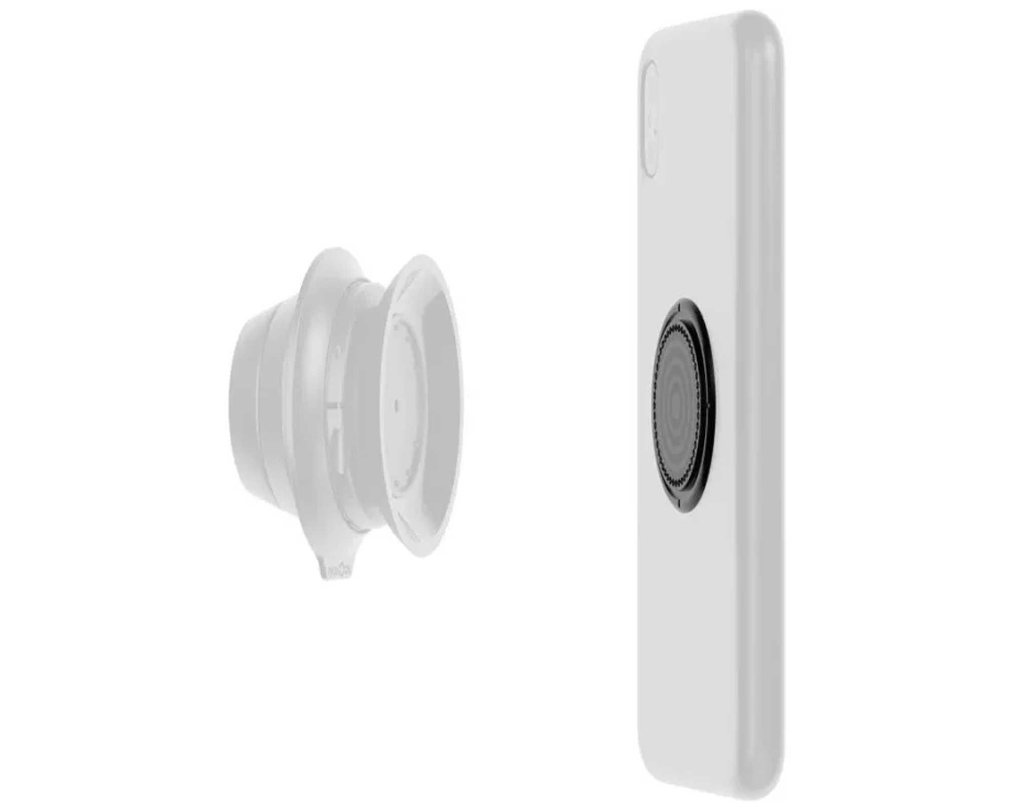 Магнітна наліпка FIDLOCK VACUUM для телефону на кермо велосипеда, чорна