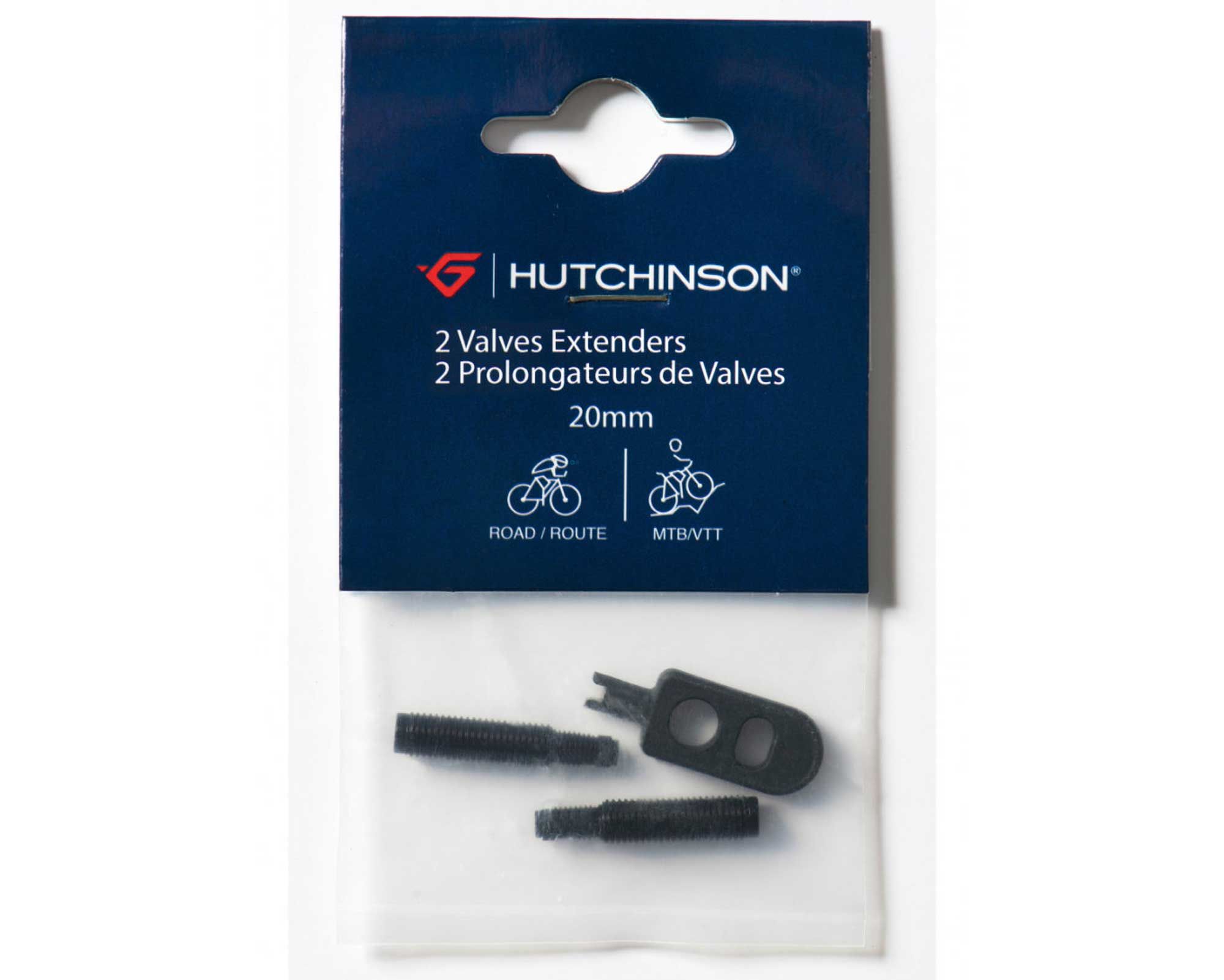 Подовжувач ніпеля HUTCHINSON KIT PROLONGATEUR 20MM X 2+