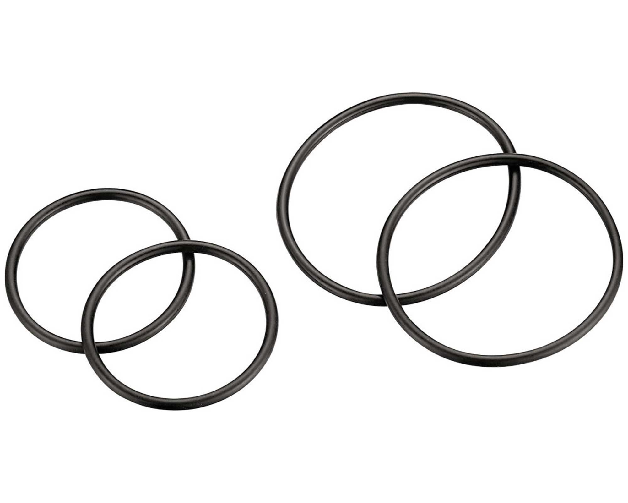 Кріплення LEZYNE GPS ORING SET Чорний Y13