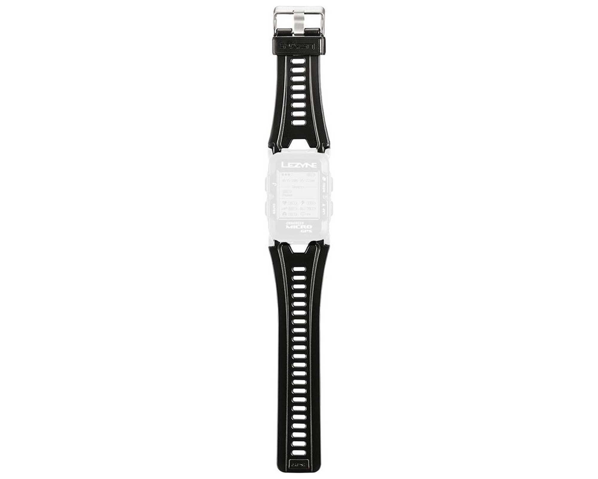 Ремінець для годинника LEZYNE GPS WATCH STRAP Чорний Y12