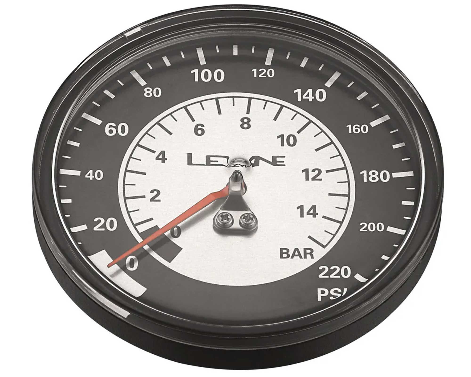 Манометр LEZYNE 220 PSI GAUGE 3.5 Сріблястий 220PSI Y13