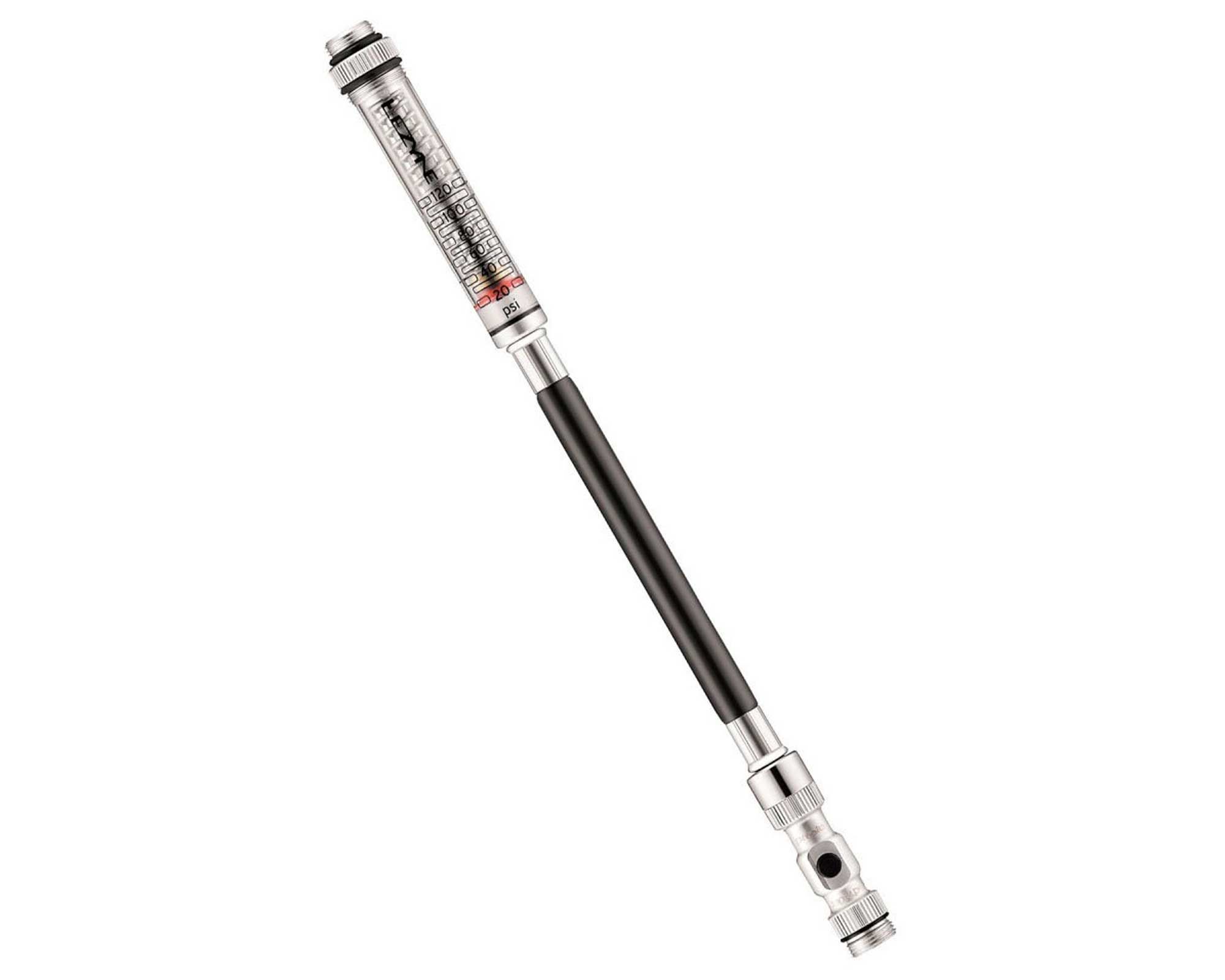 Шланг до ручного насосу з манометром LEZYNE ABS PEN GAUGE Сріблястий Y13
