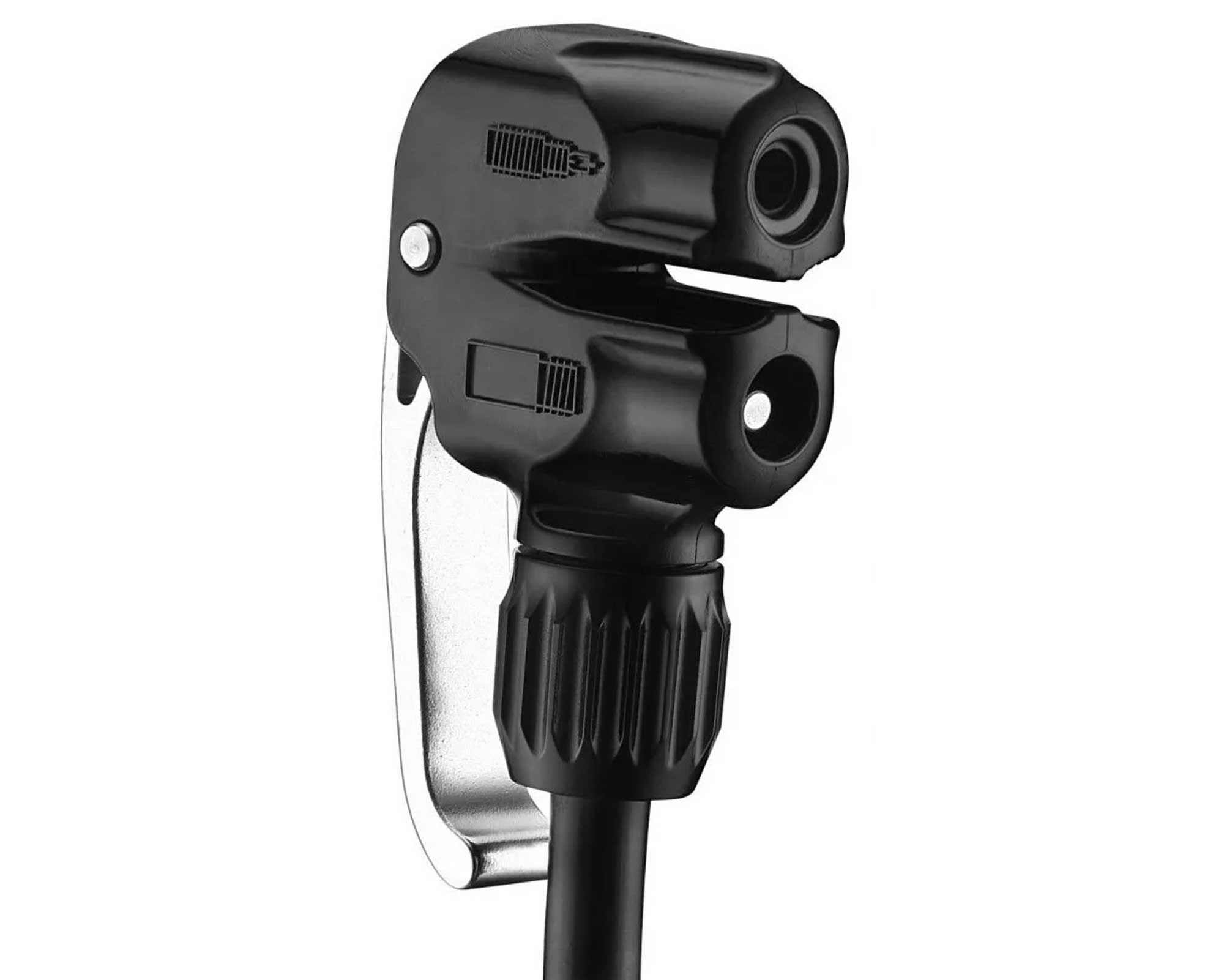 Головка до підлогового насосу LEZYNE DUAL VALVE PUMP HEAD Чорний Y13