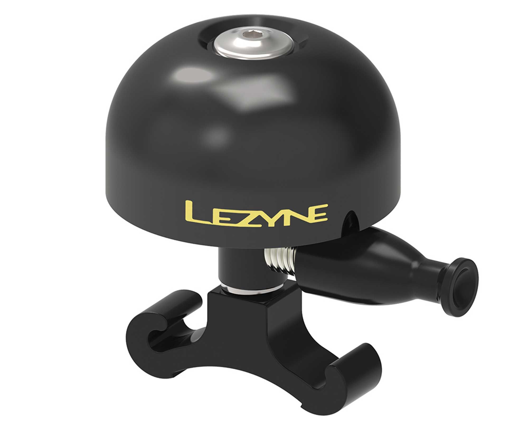 Дзвінок велосипедний LEZYNE CLASSIC BRASS MEDIUM ALL BLACK BELL Чорний Y13 (Середній, Латунь)