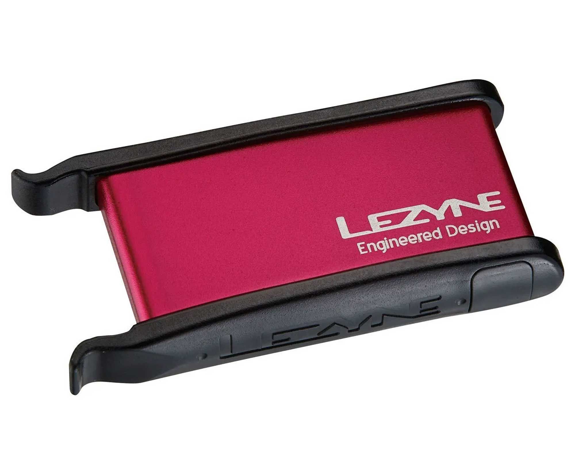 Набір латок з бортувальними лопатками LEZYNE LEVER KIT Червоний Y13 (2 латки + 2 лопатки)