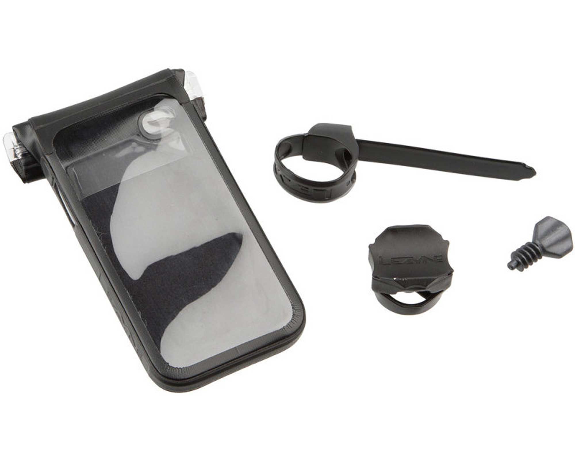 Чохол для телефону LEZYNE SMART DRY CADDY 4S: Надійний захист від вологи (Чорний)