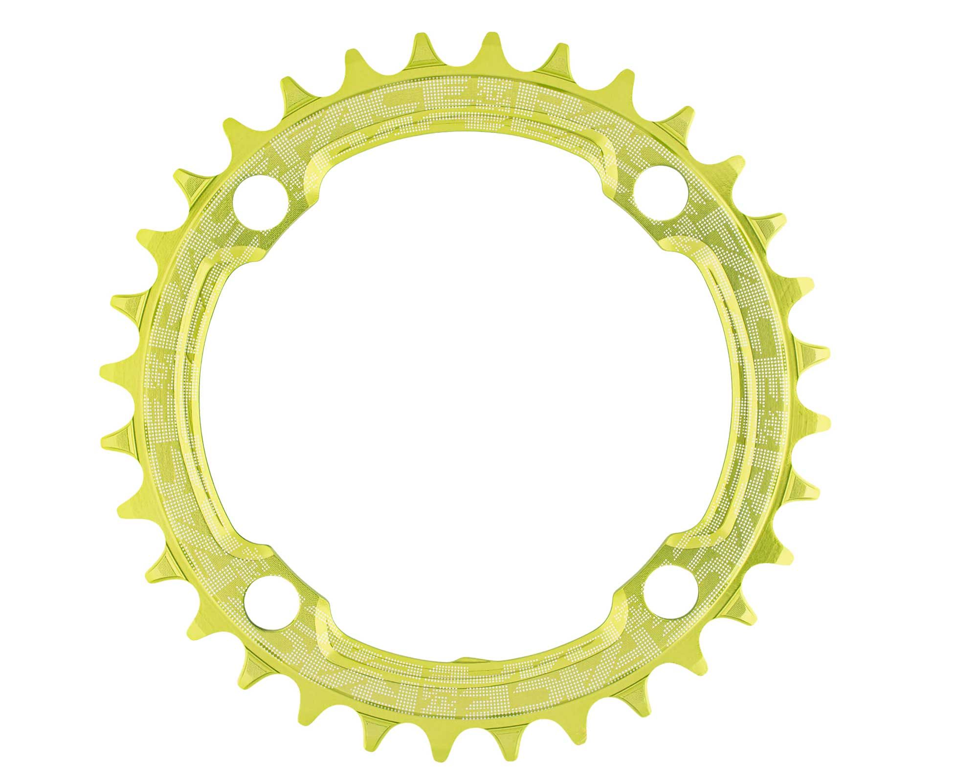 Зірка RACE FACE Narrow Wide, 104 BCD, 36T, 10-12 ск (GRN) Зелена (Алюмінієва)