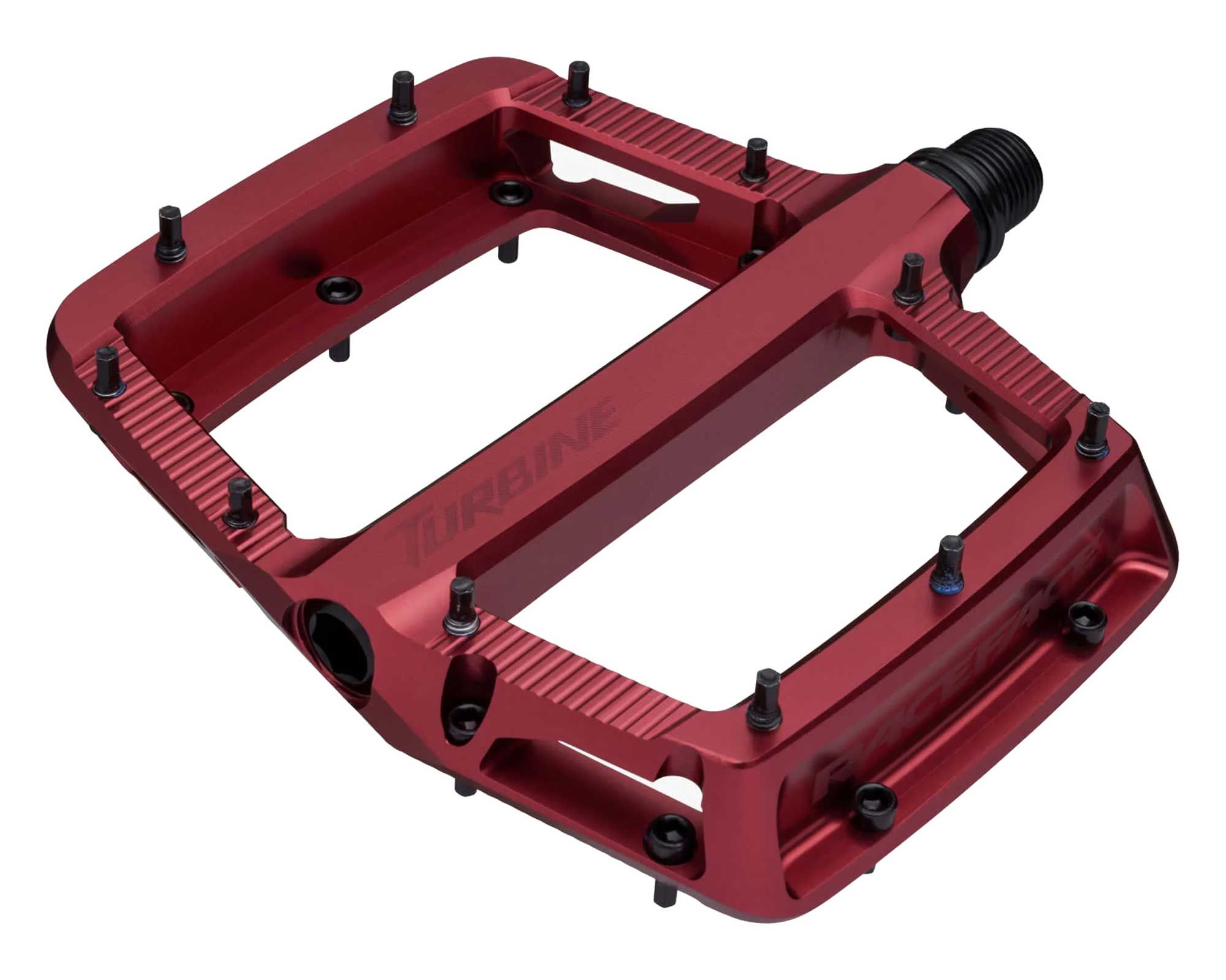 Педалі RACE FACE TURBINE AM 2026, Алюмінієві, (RED) Червоні