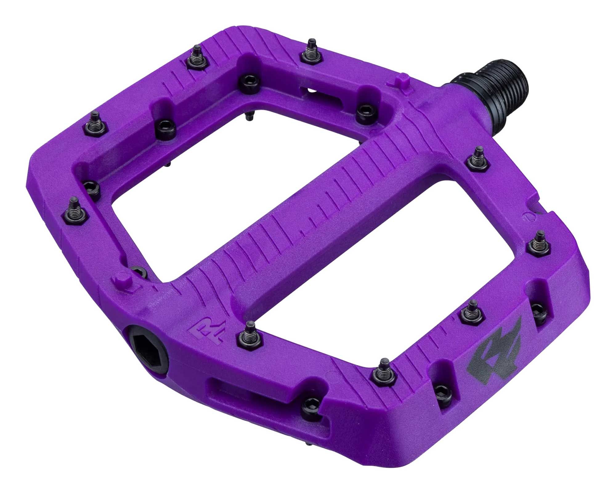 Педалі RACE FACE CHESTER LARGE, Композит, (PURPLE) Фіолетові