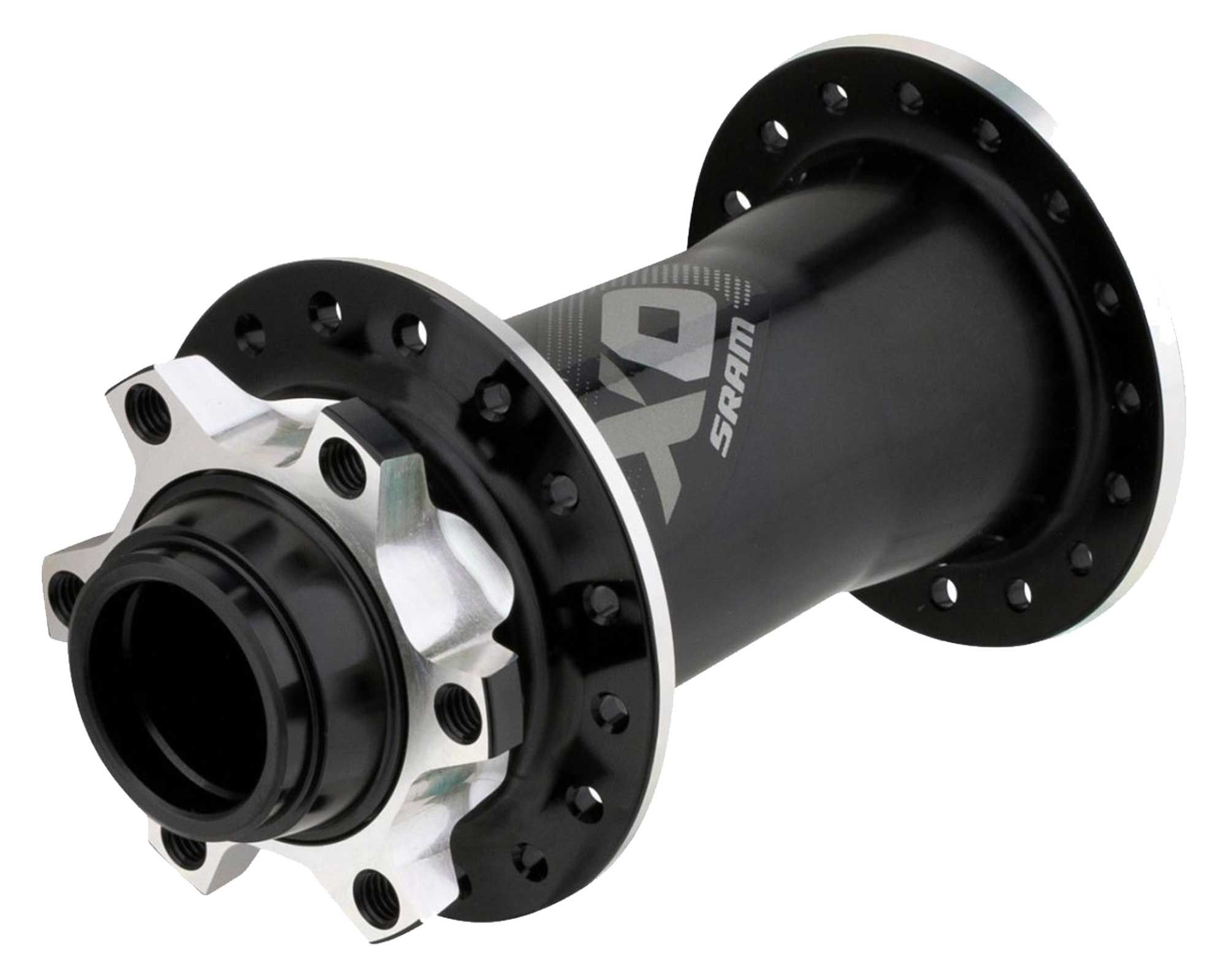 Втулка SRAM Передняя X0 Disc 6-болт 32 отверстия 20x110 мм Boost (Black/Silver) Черный/Серебристый