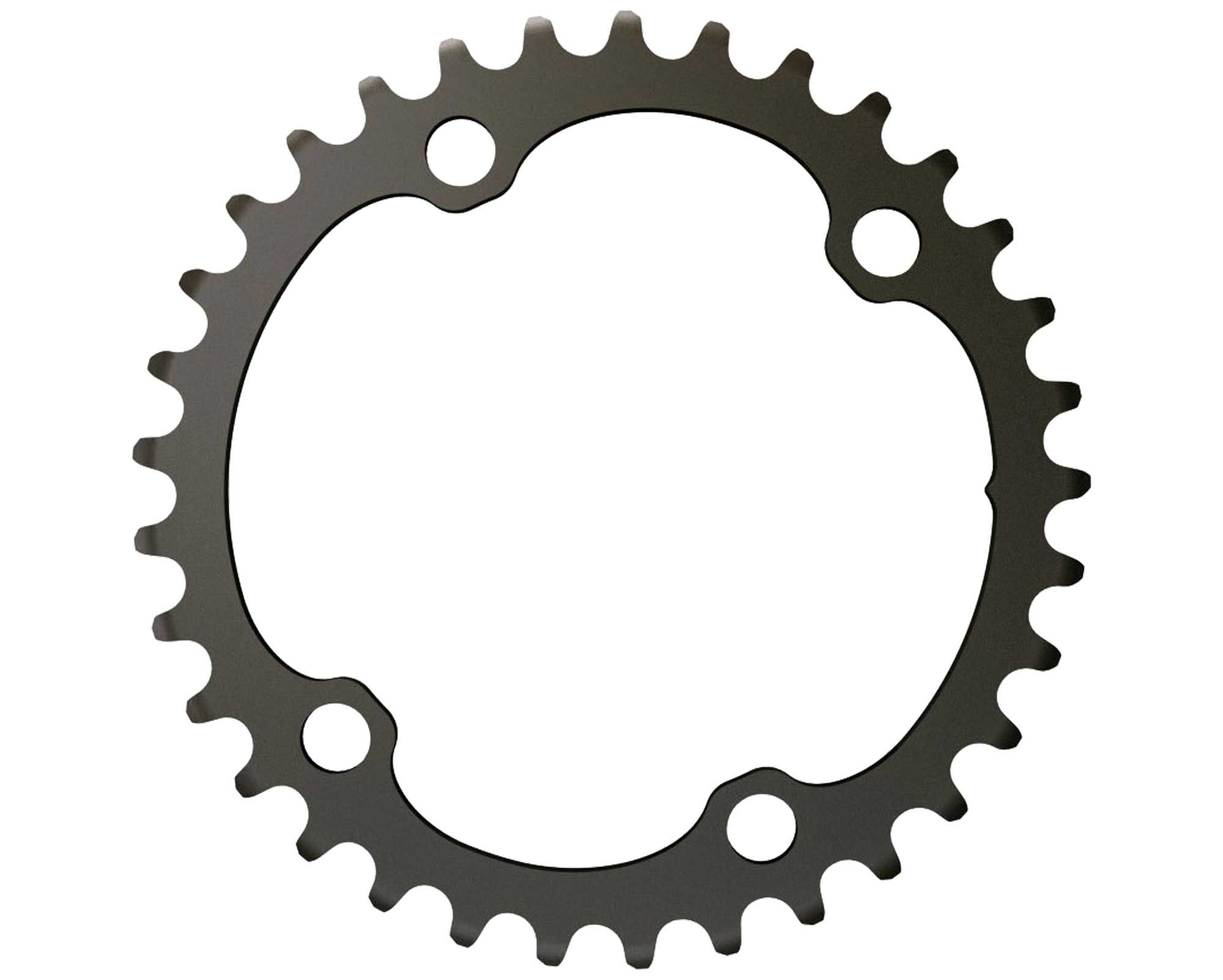 Зірка SRAM ROAD 33T 107 BCD 2X12 FORCE (BLAST BLACK) Чорний