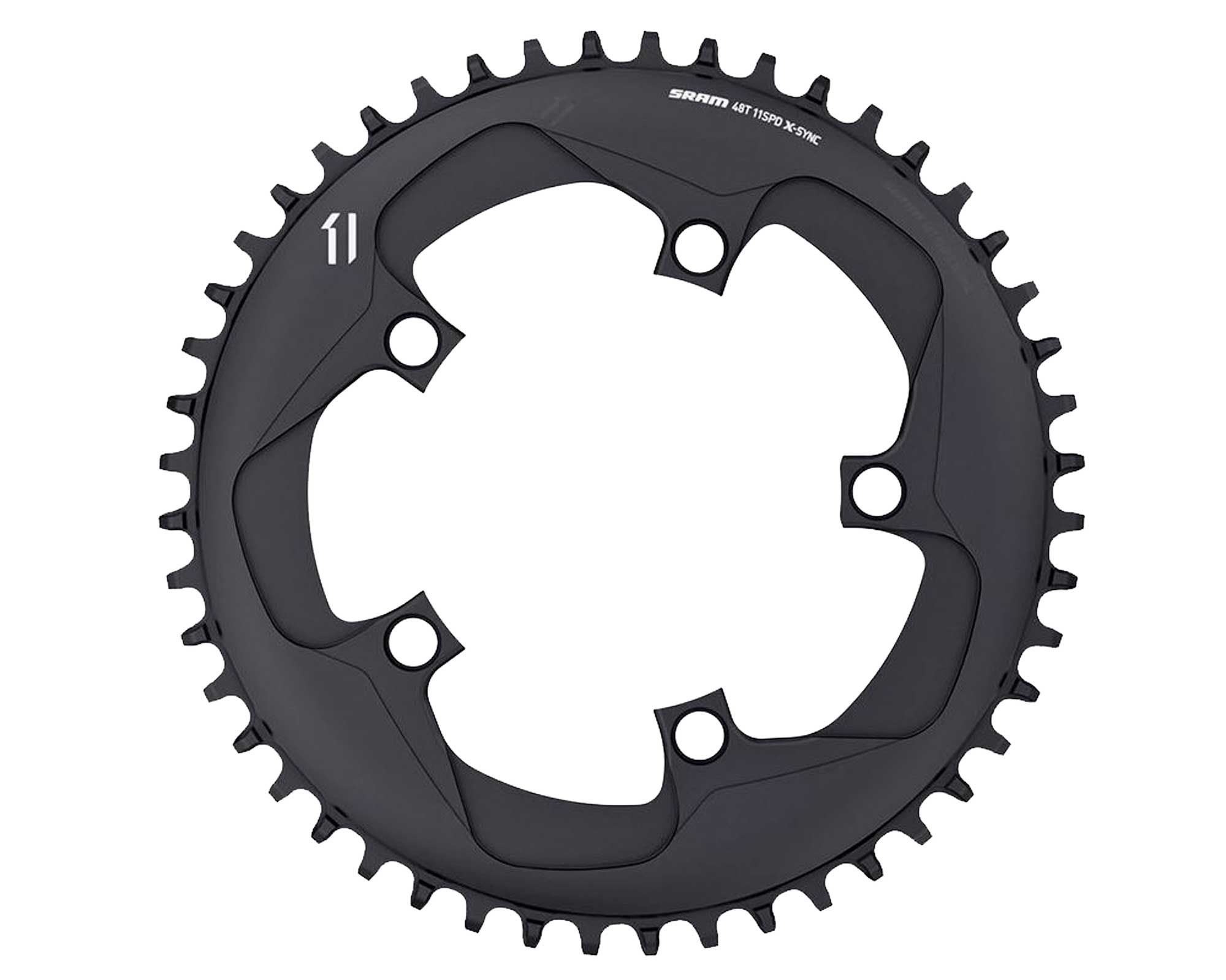 Звезда X-SYNC CRING X-SYNC 11S 42T 110 BCD Алюминиевый (BLK) Черный
