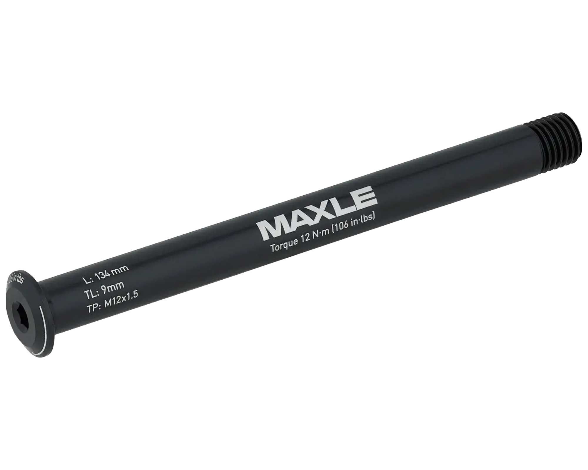 Ось SRAM Maxle Stealth Передняя, 12x100 мм, 134 мм, M12x1.50 Rudy Алюминиевая