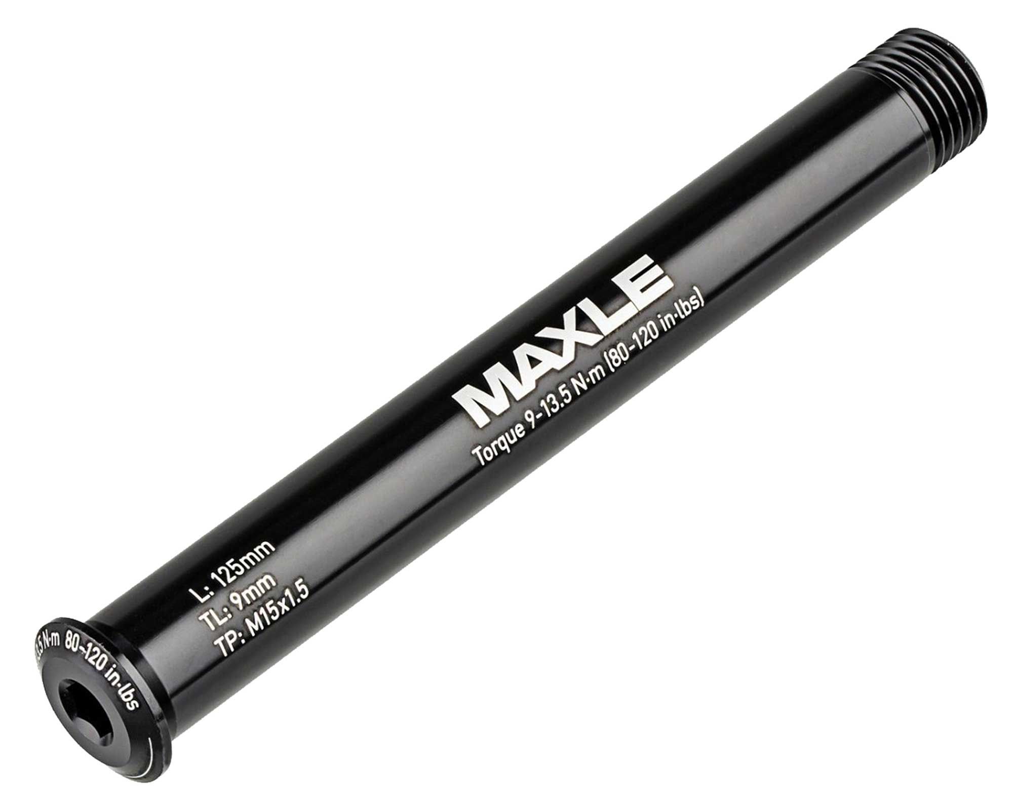 Ось RockShox Maxle Stealth Передняя Road, 15x100 мм, 125 мм, M15x1.50 Алюминиевая