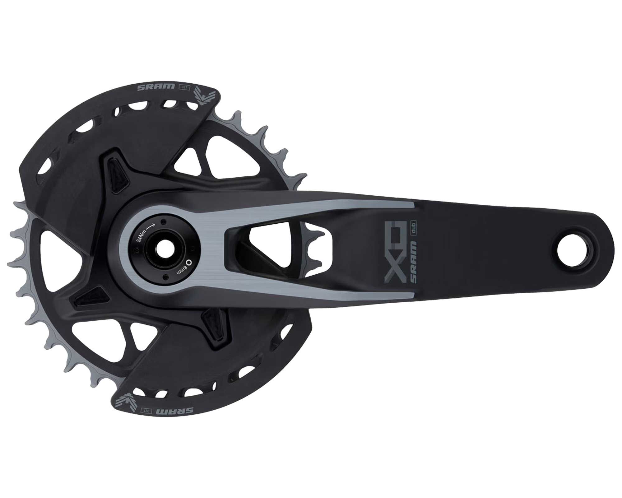 Шатуни SRAM X0 Eagle V2 DUB MTB Wide 165 мм Black (Чорний) 32T T-Type Q174 CL55