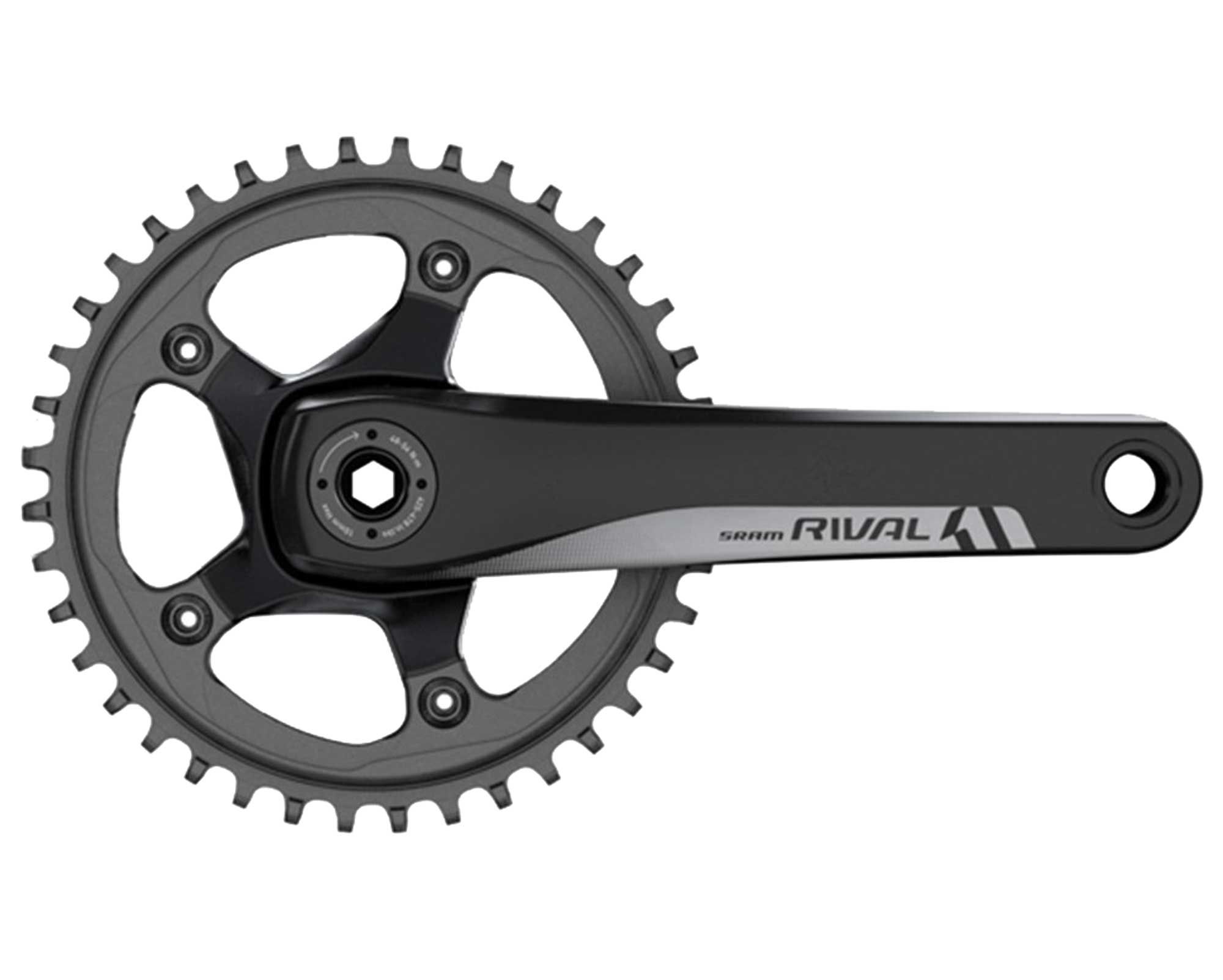 Шатуны SRAM Rival 1 GXP 175 мм Звезда 42T X-SYNC (Монозвезда для гравия/шоссе)